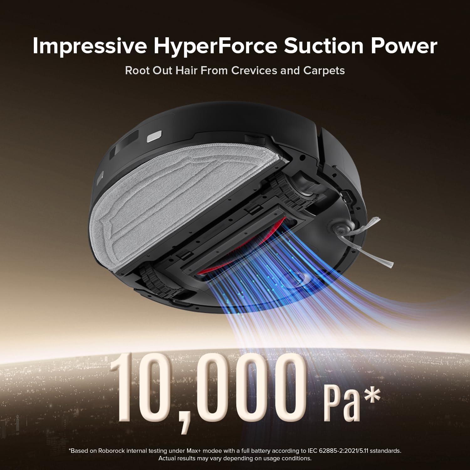 Robot Aspirador y Mopa Roborock Q10 X5+ con Auto-Desvaciamiento