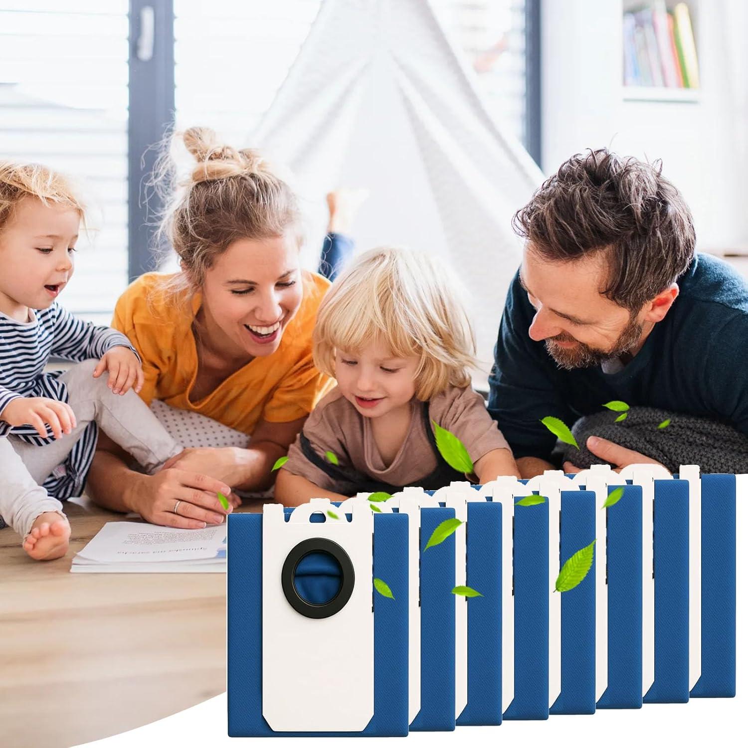 8 Bolsas de Polvo ANBOO para Aspirador bObsweep UltraVision