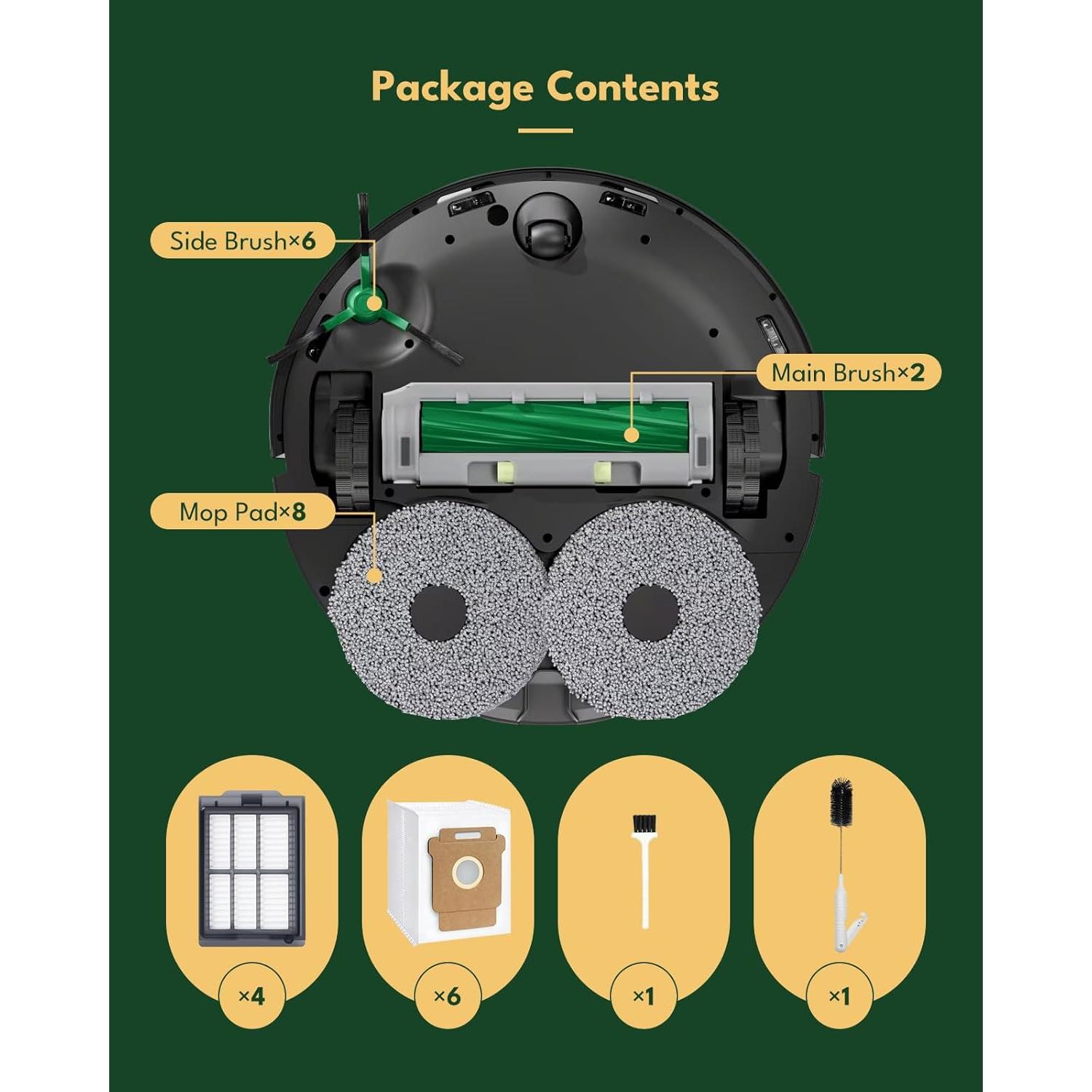 Set de Accesorios 28 Pcs para iRobot Roomba 405/505 Combo
