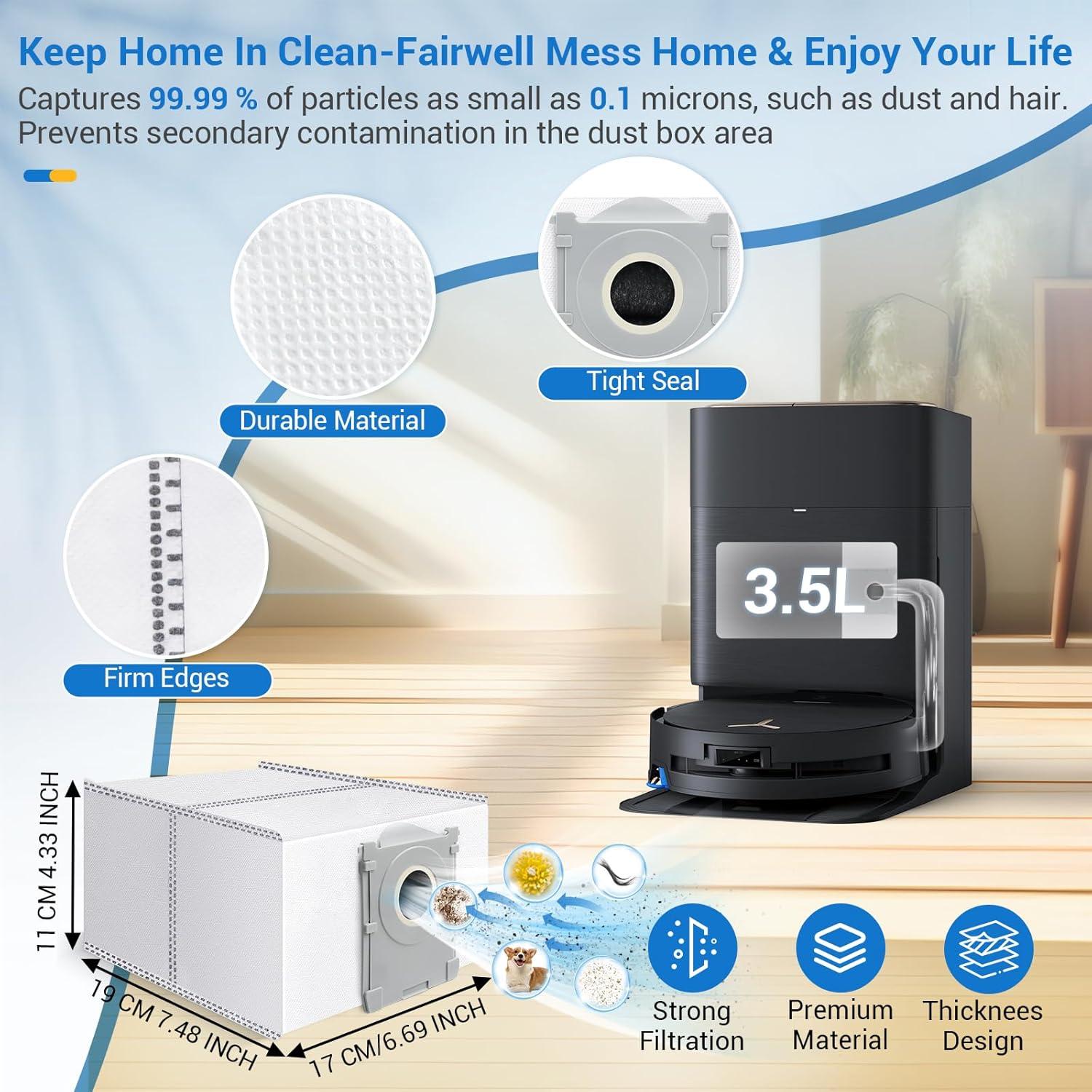 Kit de Repuestos Bluevisk para Aspiradora Ecovacs Deebot X9 Pro