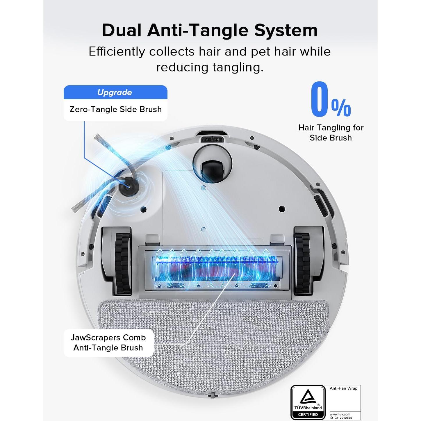 Reemplazo Aspiradora y Trapeador Roborock Q7 L5 - Cepillos Anti-enredos