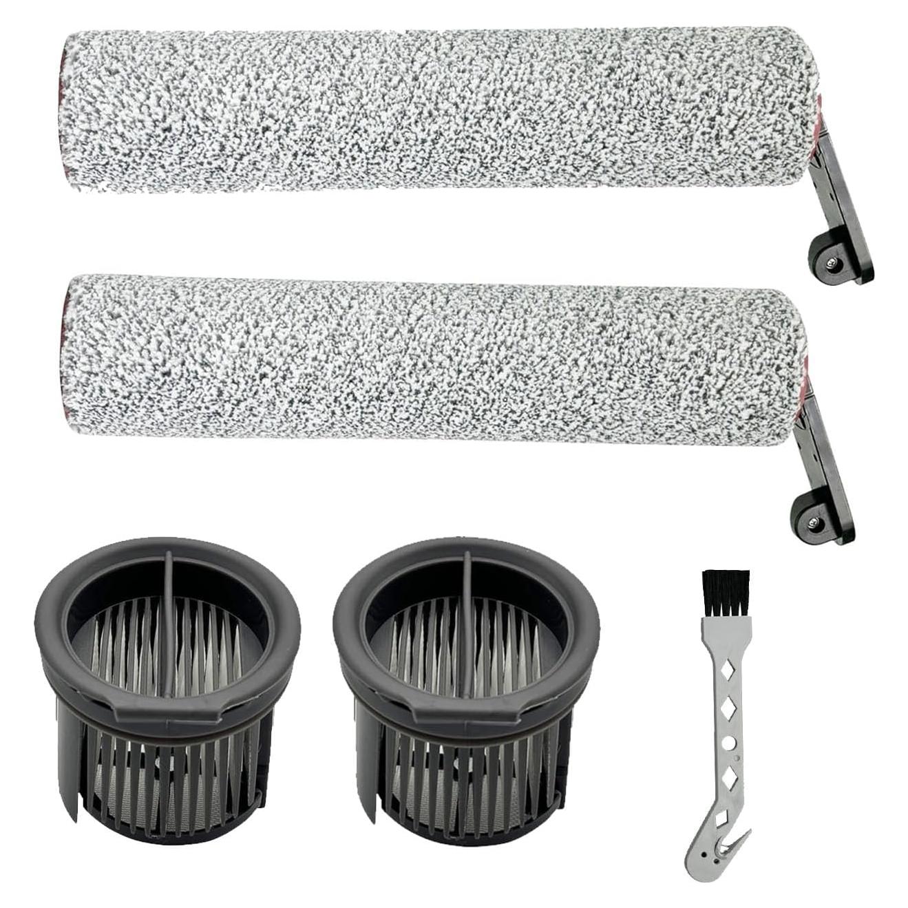 Kit de Repuestos MANYHYAM para Aspiradora Dreame H14 Pro - 2 Cepillos y 2 Filtros