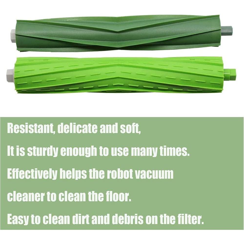 Kit de Repuestos MIXEAL para iRobot Roomba i7 i3 i4 i5 i6 i8 - 2 Cepillos Multi-Superficie, 6 Filtros HEPA, 10 Cepillos Laterales