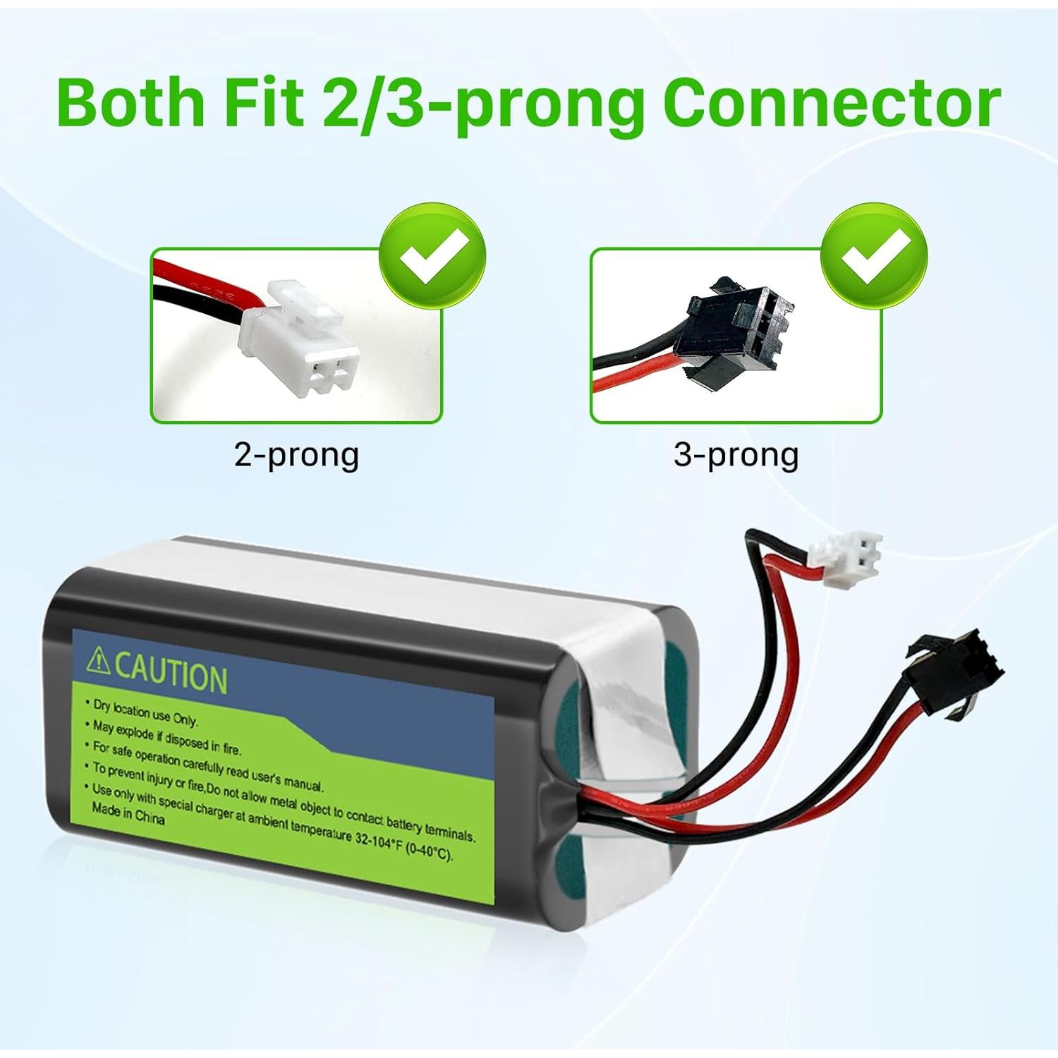 Batería de Reemplazo KOOAQQ RVBAT850 4500mAh para Aspiradoras Shark