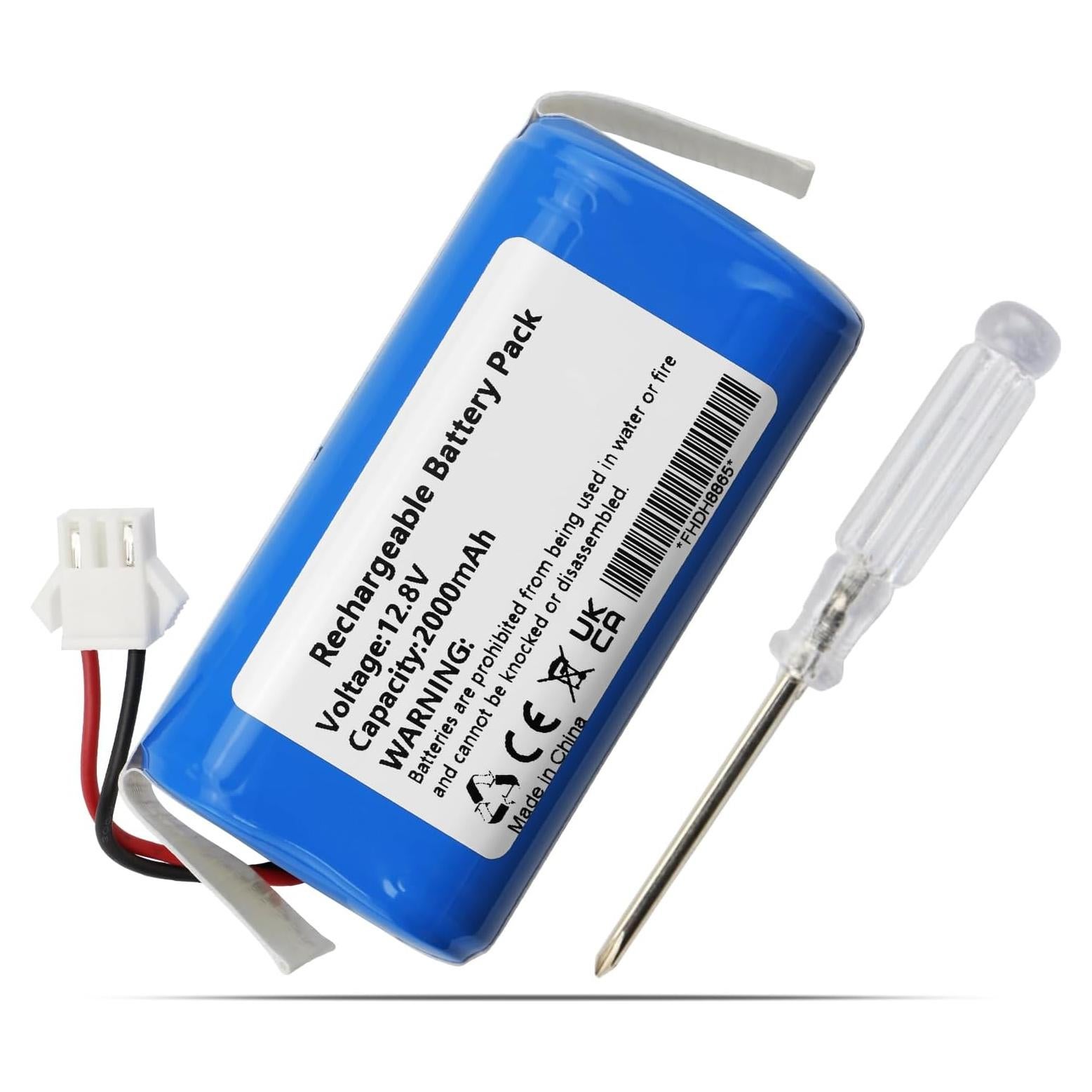 Batería de Reemplazo 12.8V 2000mAh para Aspiradora Lefant M210