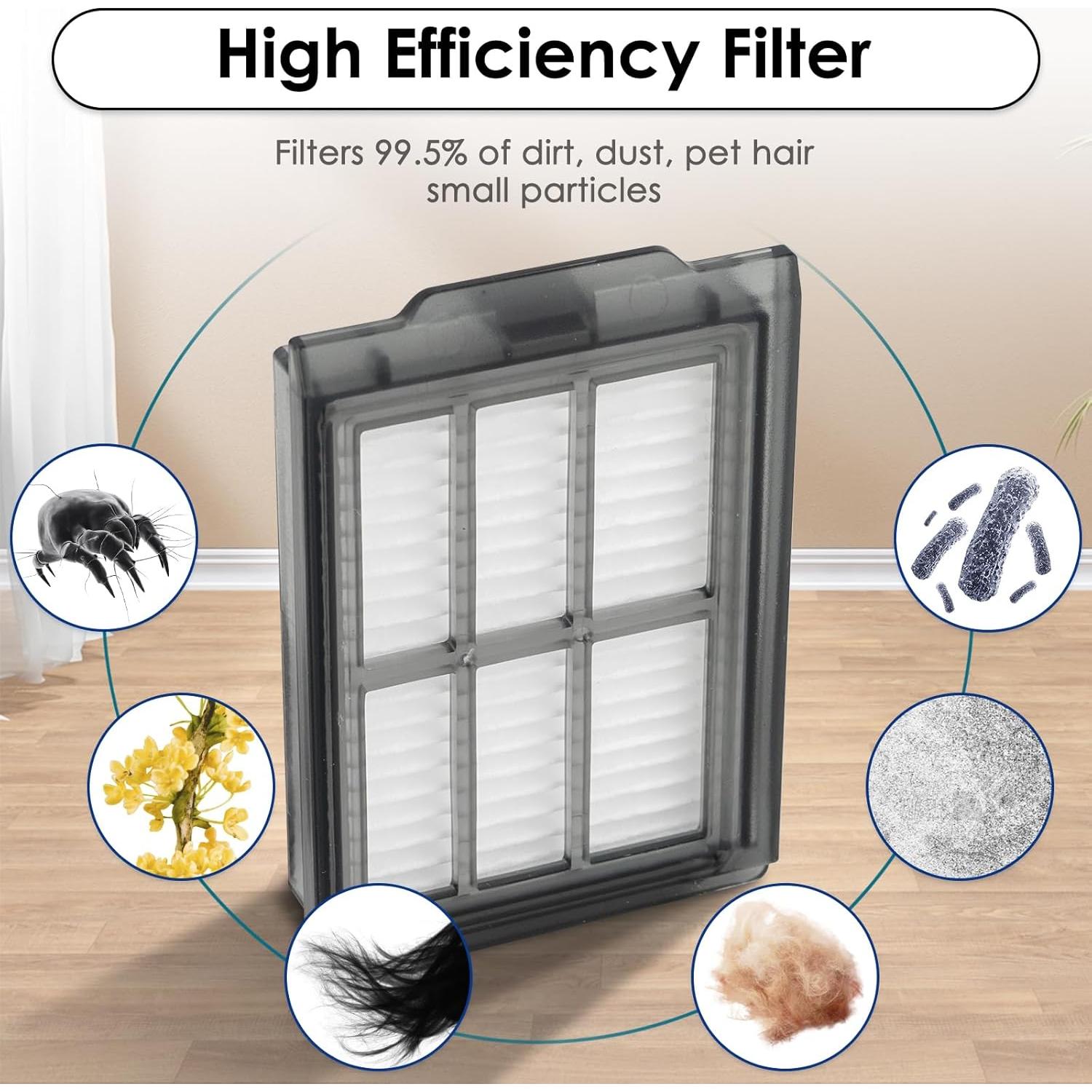 Kit de Accesorios Roomba Plus 505 Combo 9 Piezas LemonRunRun