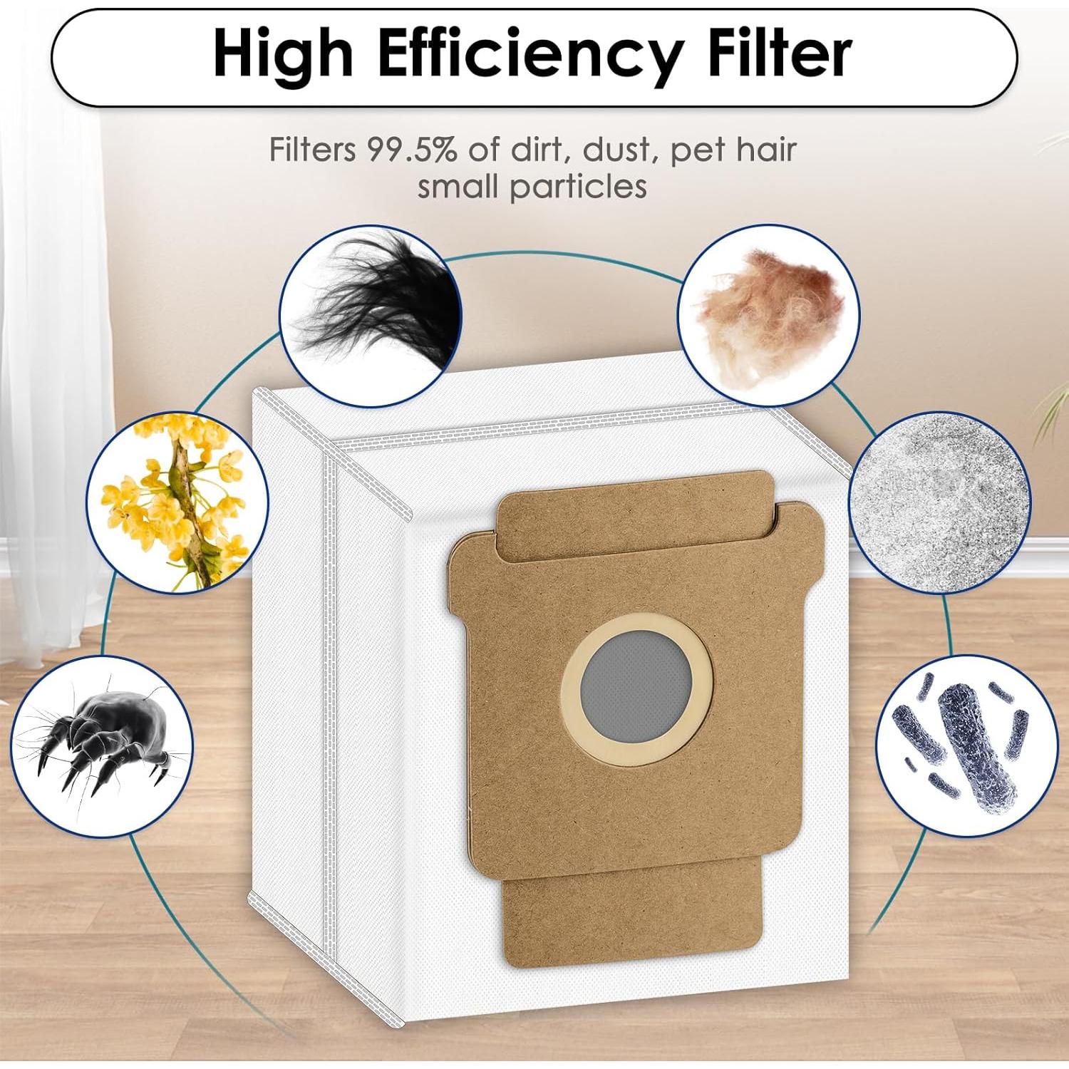 Kit de Accesorios Roomba Plus 505 Combo 9 Piezas LemonRunRun