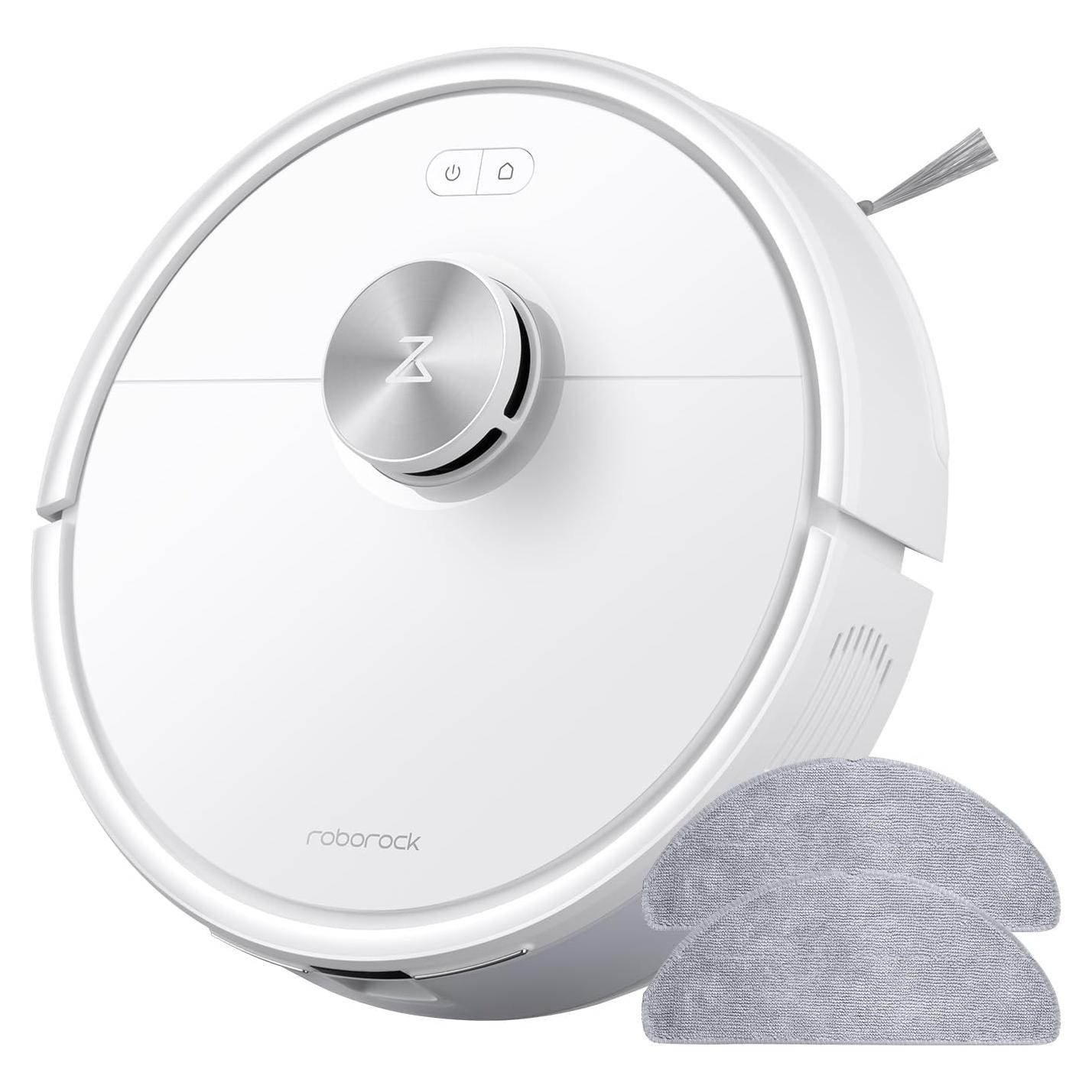 Aspiradora y Mopa Robot Roborock Q7 M5 Blanca + 2 Paños Microfibra