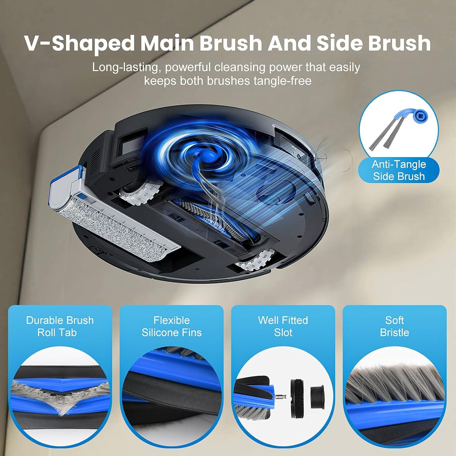 Repuestos para Aspiradora Robot ECOVACS DEEBOT T80 Omni - 18 Piezas