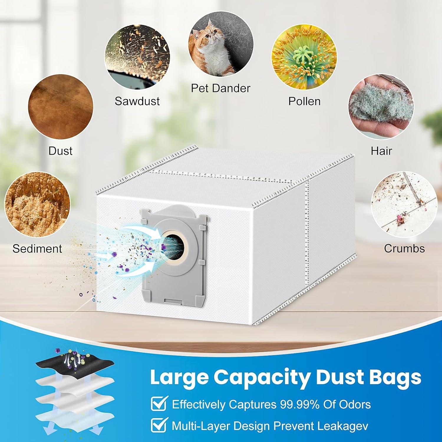 Repuestos para Aspiradora Robot ECOVACS DEEBOT T80 Omni - 18 Piezas