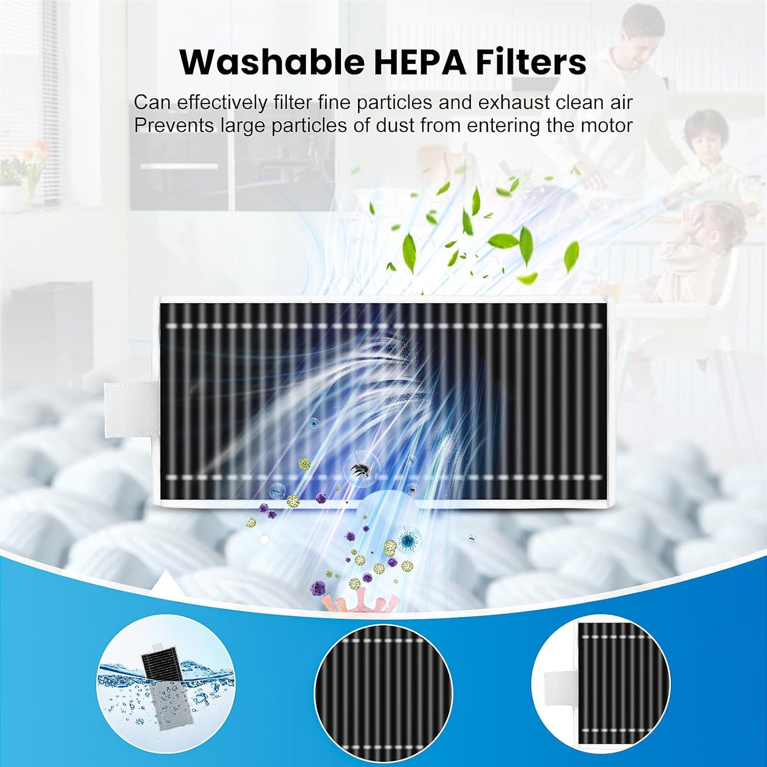 Repuestos para Aspiradora Robot ECOVACS DEEBOT T80 Omni - 18 Piezas