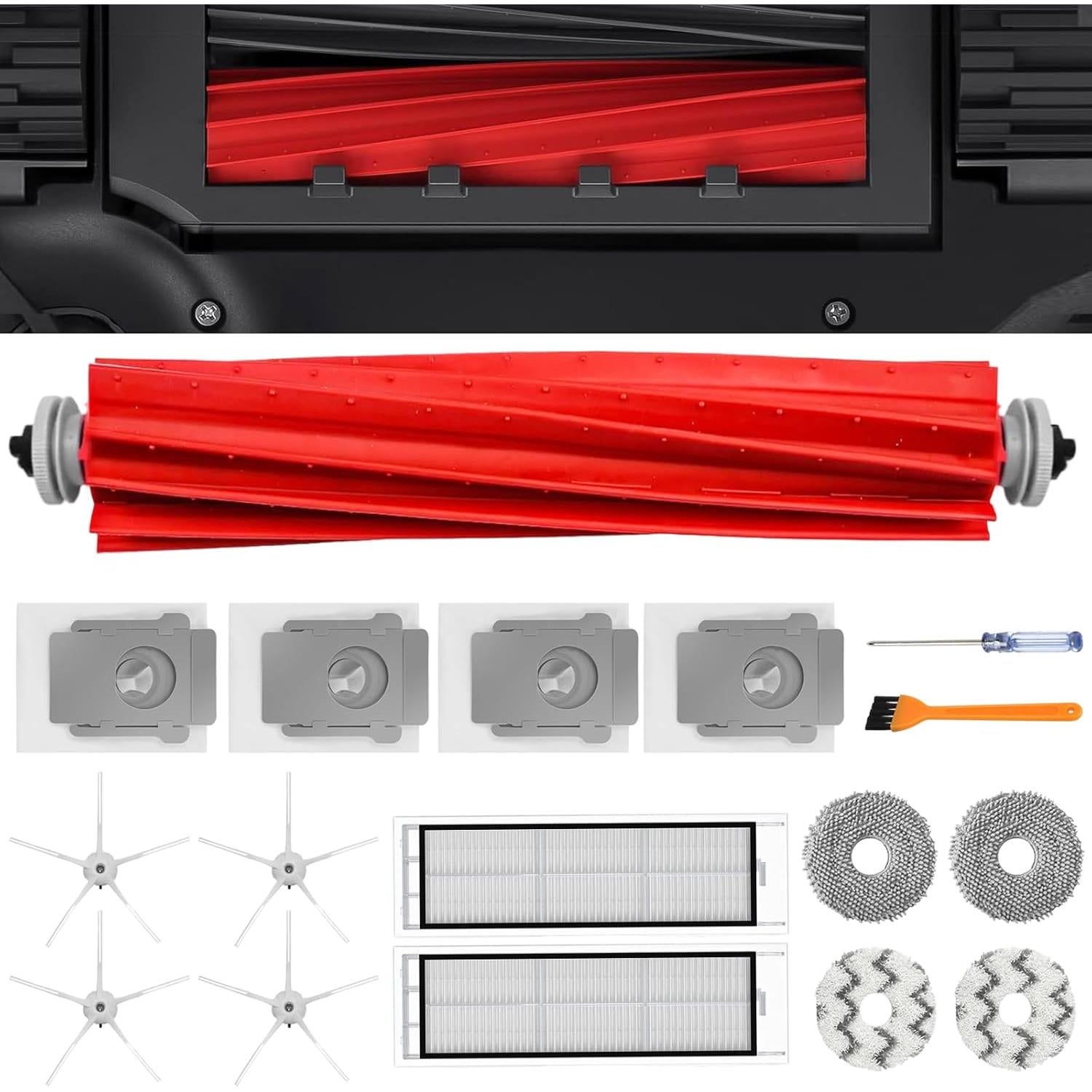 Paquete de Repuestos para Aspiradora Robot Roomba S7 Q7 - 17 Piezas