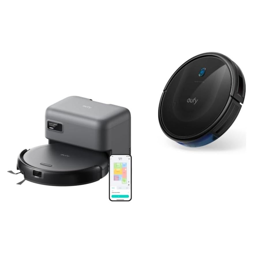 Aspiradora Robótica eufy C10 con Auto Vacío y Navegación Láser