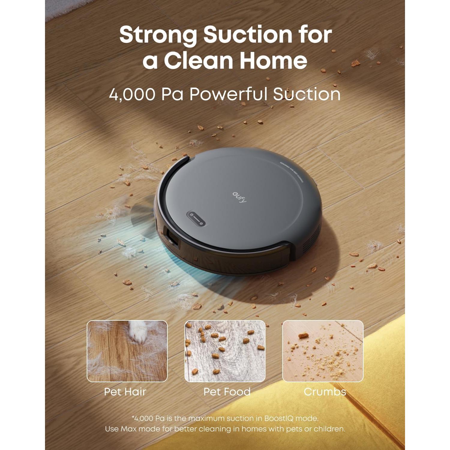 Aspiradora Robótica eufy C10 con Auto Vacío y Navegación Láser