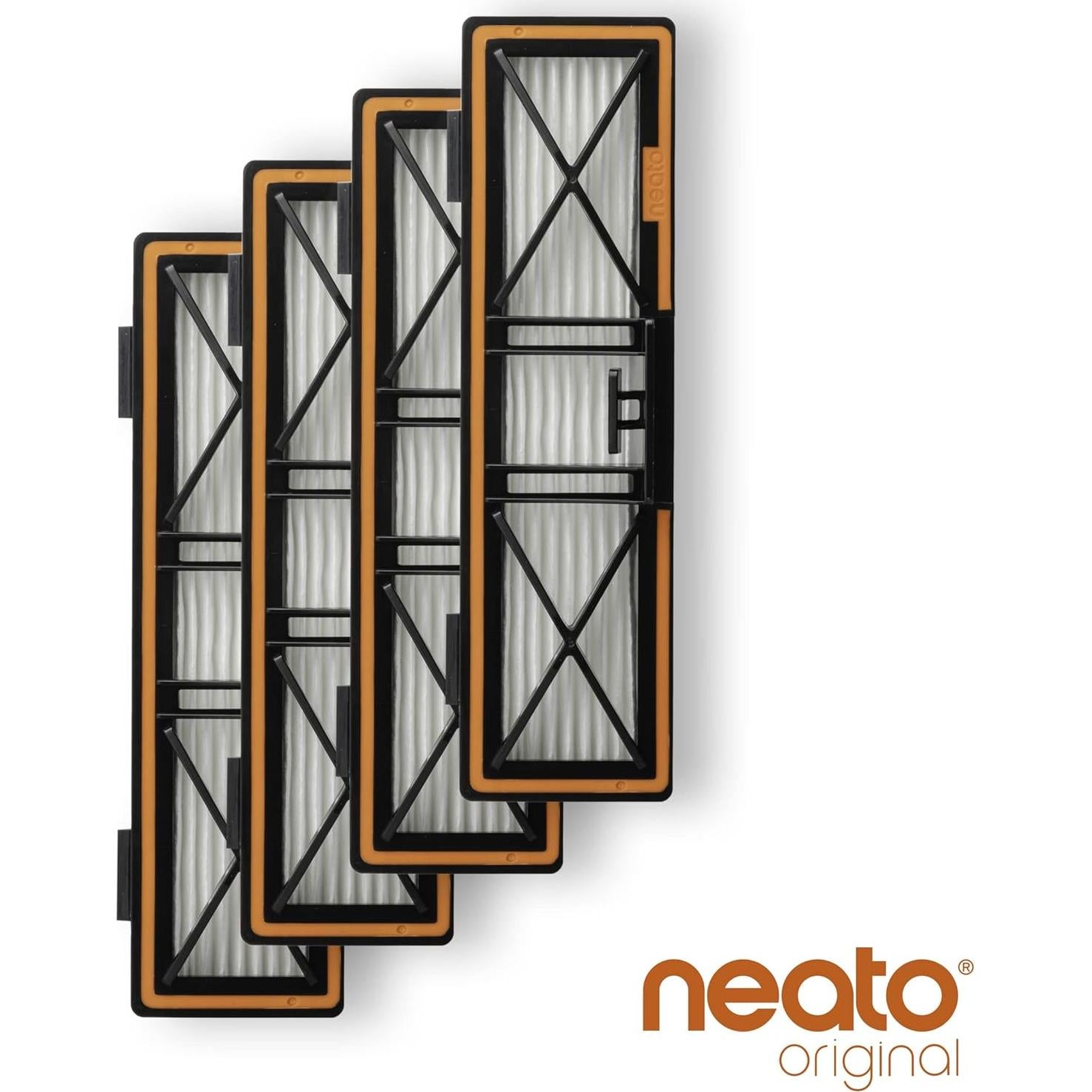 Filtros HEPA Neato Robotics para Aspiradoras D10, D9, D8, D7, D6, D4 - Paquete de 4