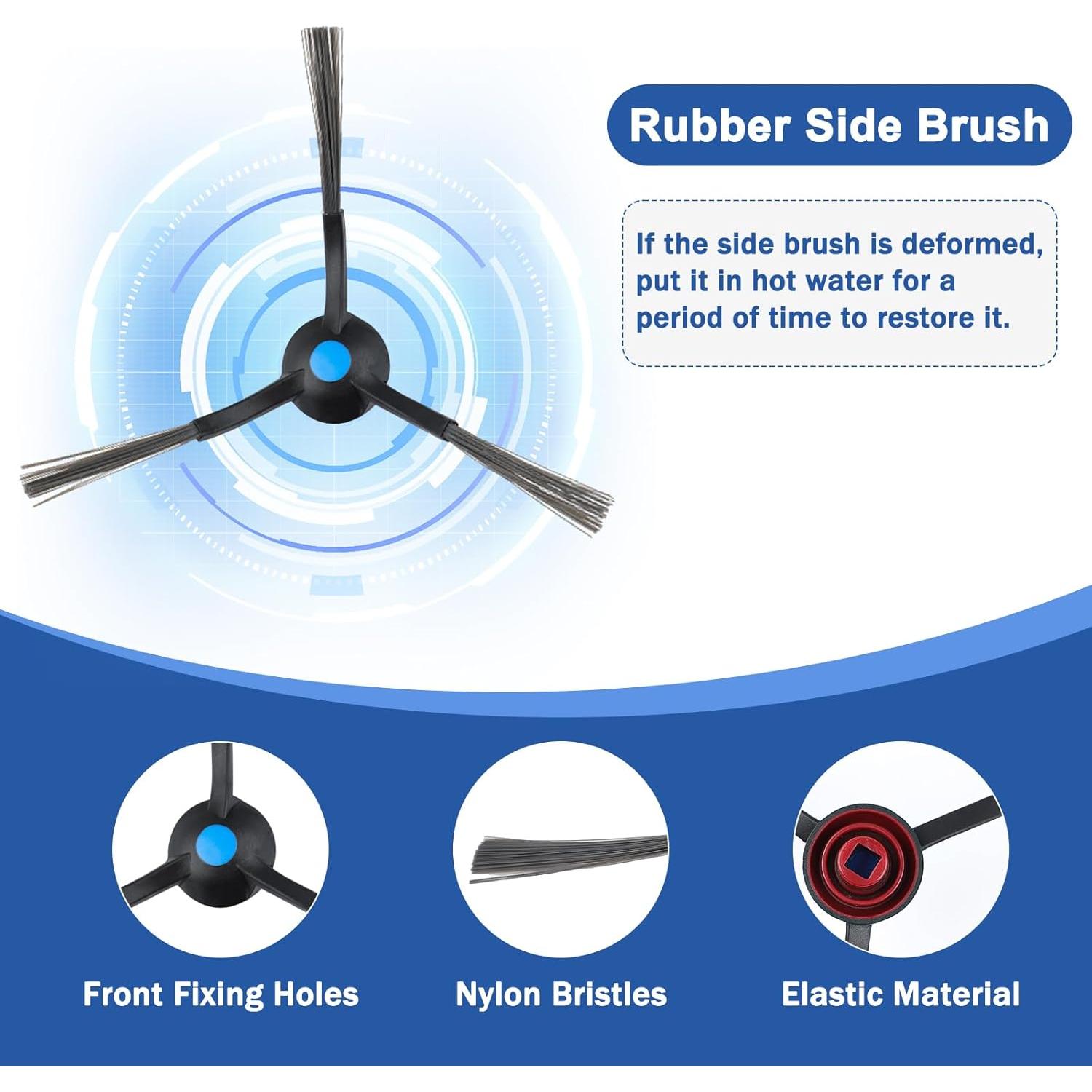 21 Piezas Repuesto Galaton para Aspiradora ECOVACS T30S