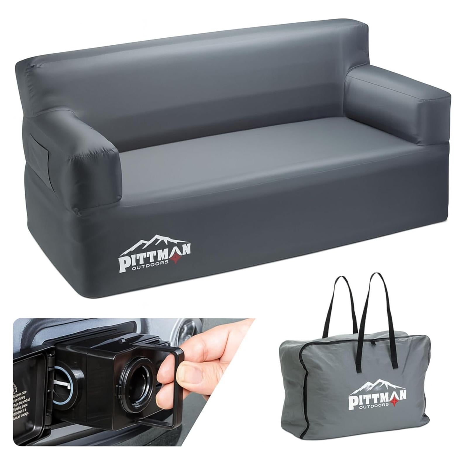 Sofá Inflable Pittman Outdoors para Camping 3 Personas 880 lbs