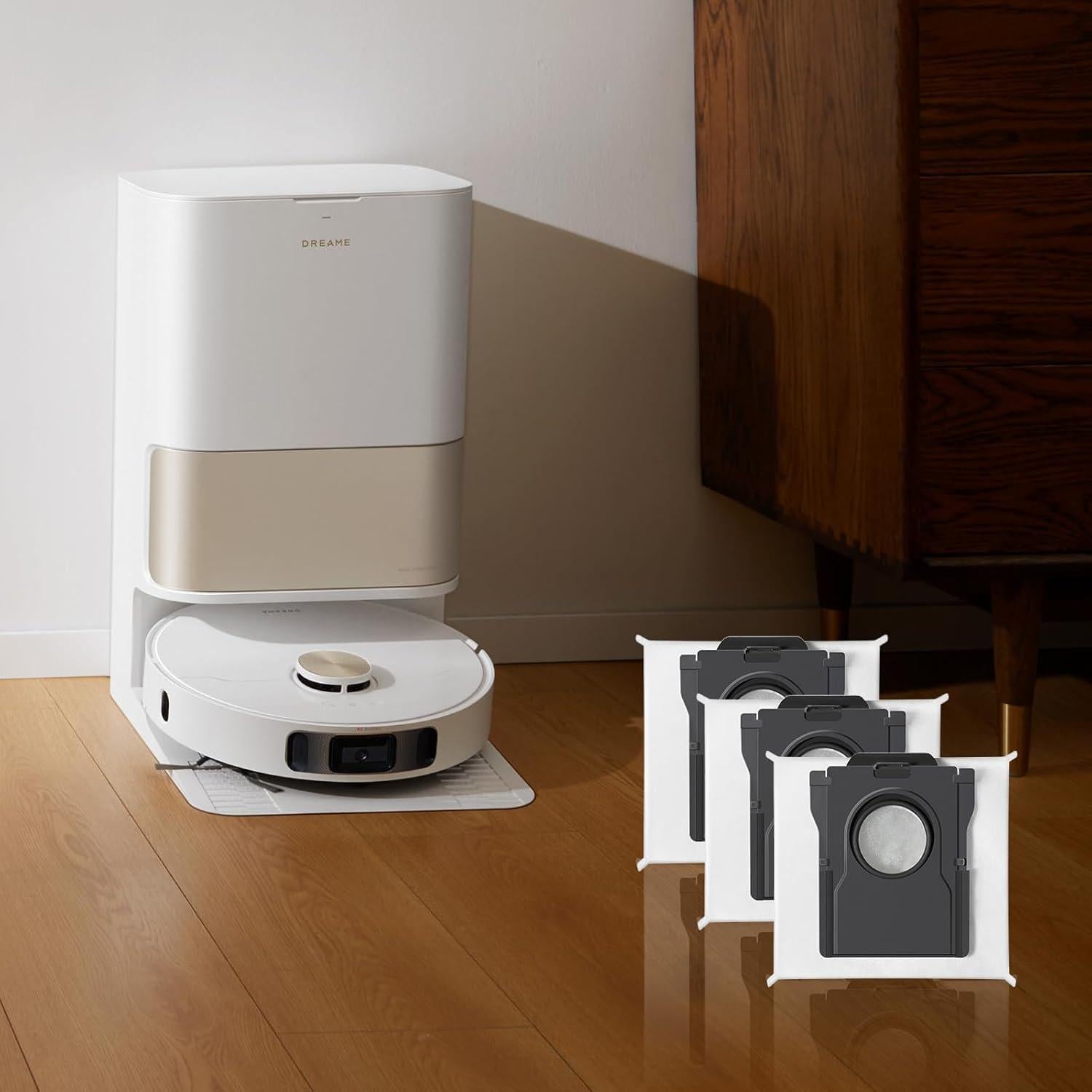 Aspiradora Robot Dreame L40s Ultra AE Negro + 3 Bolsas de Polvo