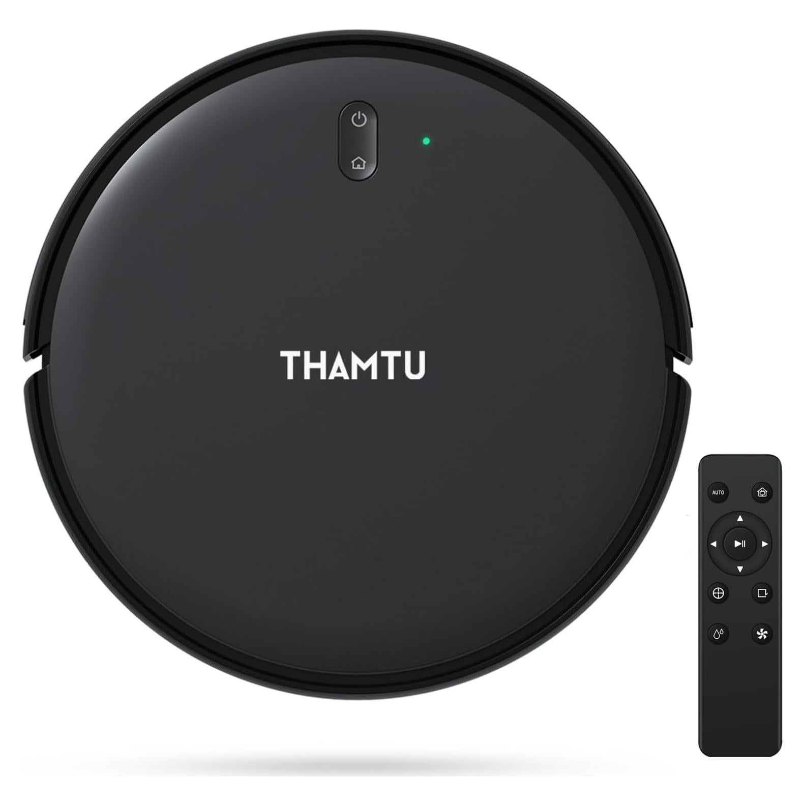 Aspiradora Robot Thamtu L200-B, Potente Succión 3000Pa, Limpieza Autocargable