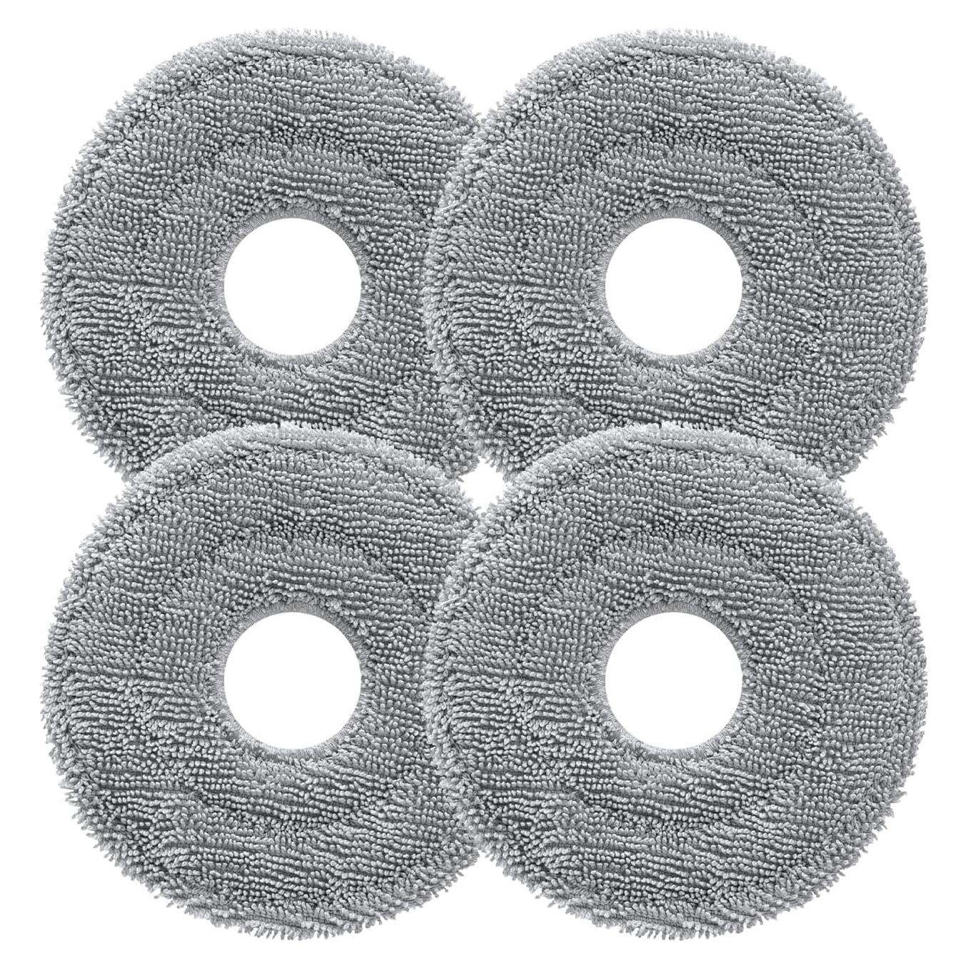 Paño de Mopa Rotativo Roborock Saros 10R y Z70 - 4PCS Microfibra