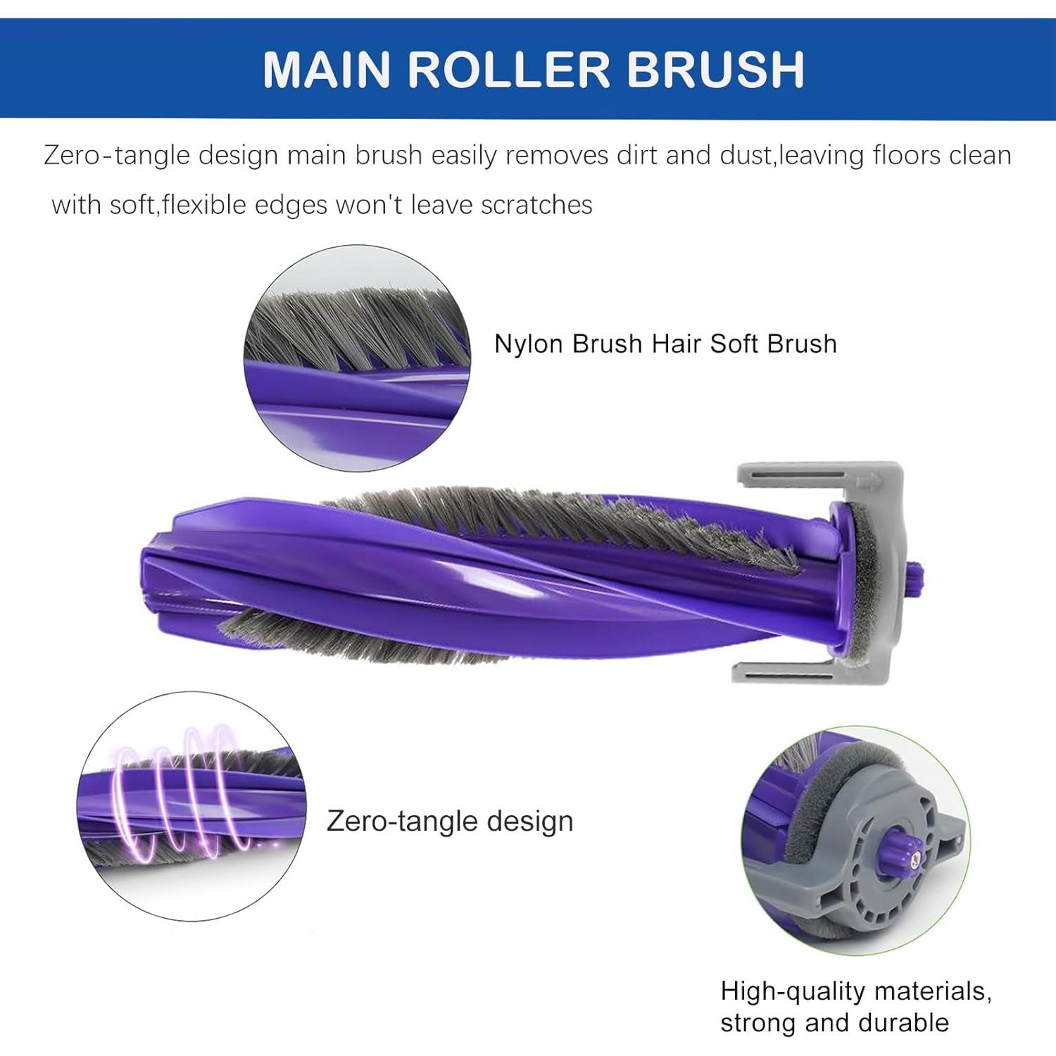 20 Piezas Repuesto Aspiradora Robot LUZMQ Freo Z10 Ultra