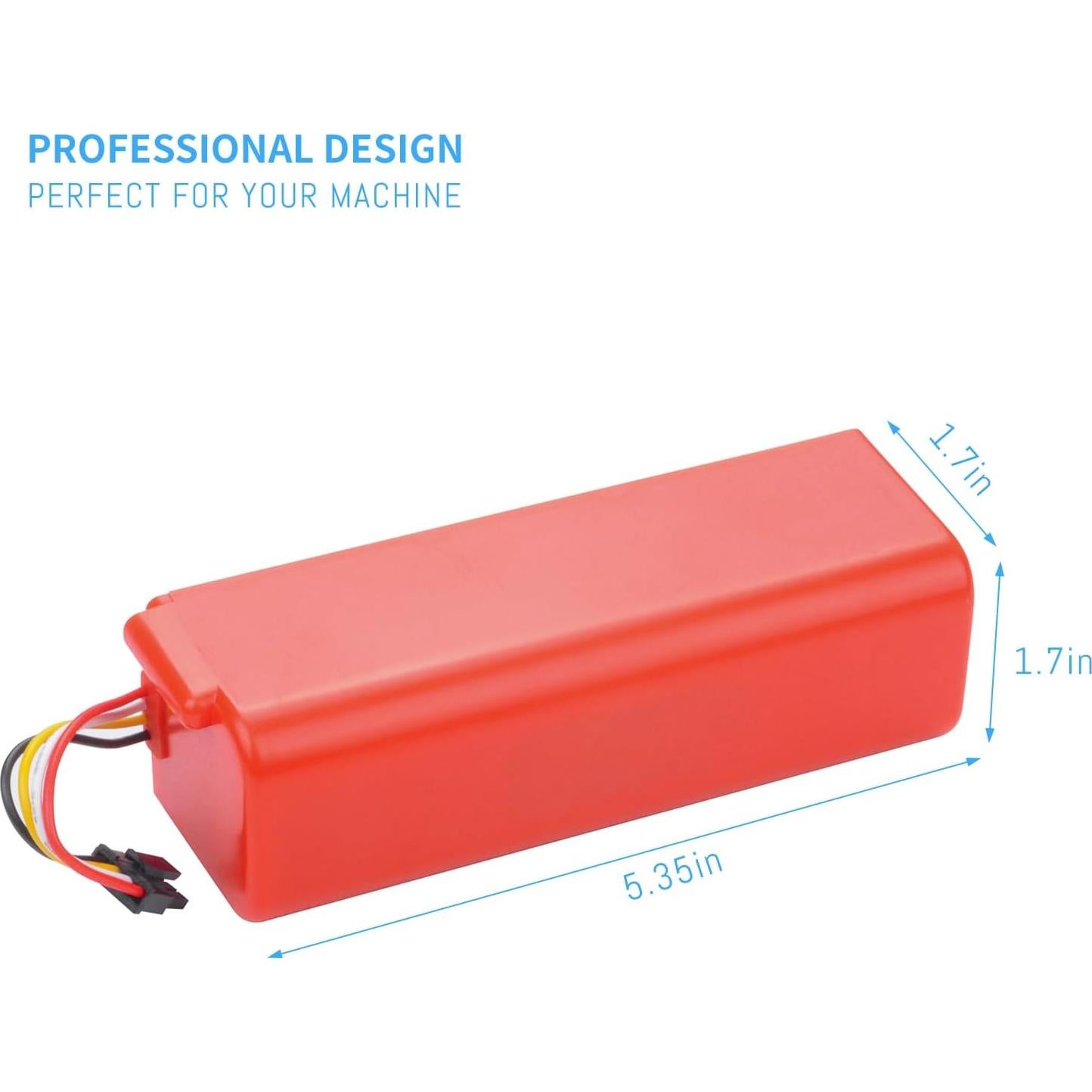 Batería de Reemplazo para Robot Aspirador Xiaomi Roborock 14.4V 6800mAh