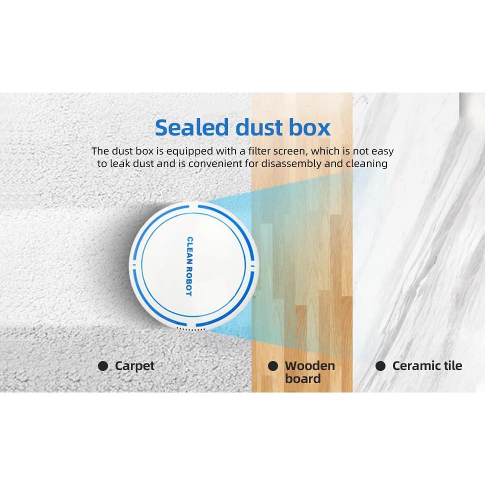 Aspiradora Robótica Genérico CQ-10, Limpieza Automática