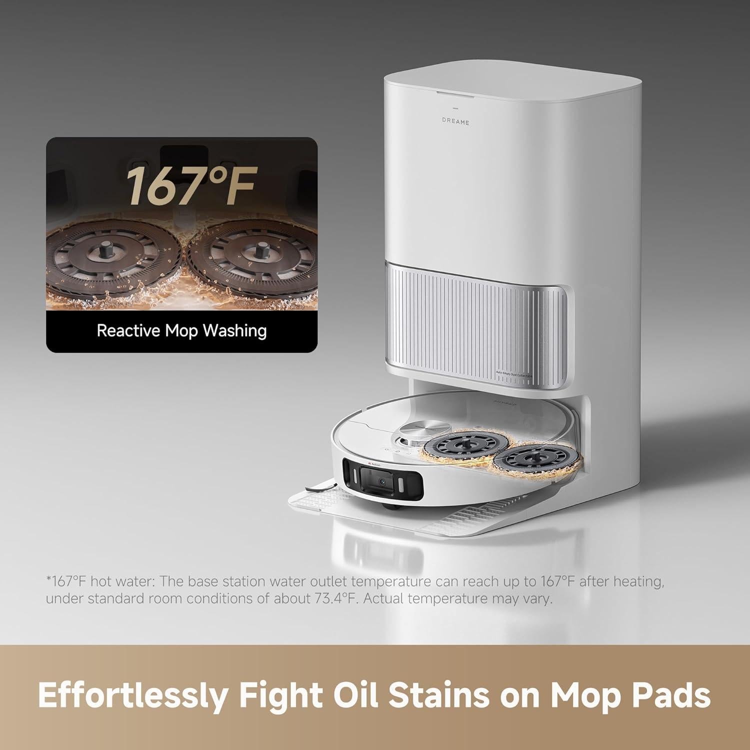 Aspiradora Robot DREAME L40s Ultra AE Blanco 19000Pa