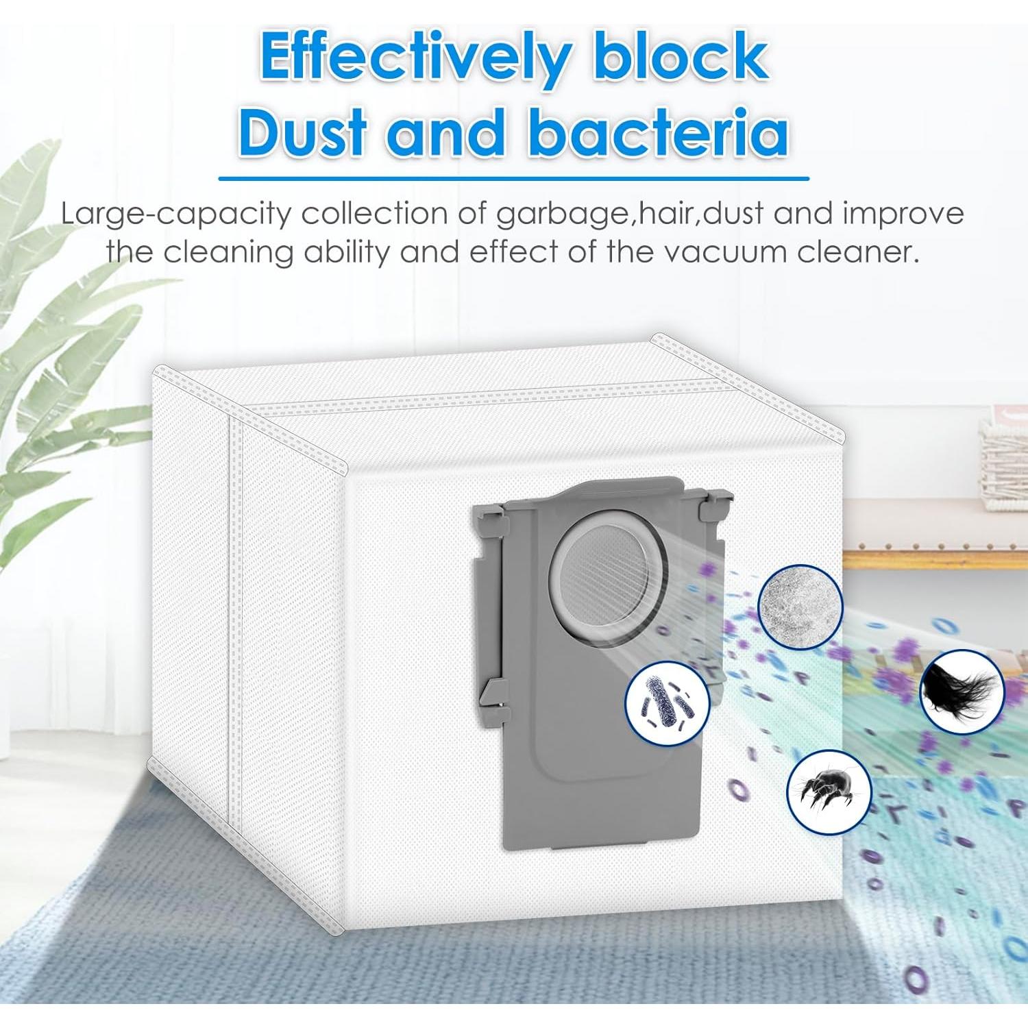 Kit de Accesorios COWINORY 13 Piezas para Roborock Q5 Pro/Q8 Max