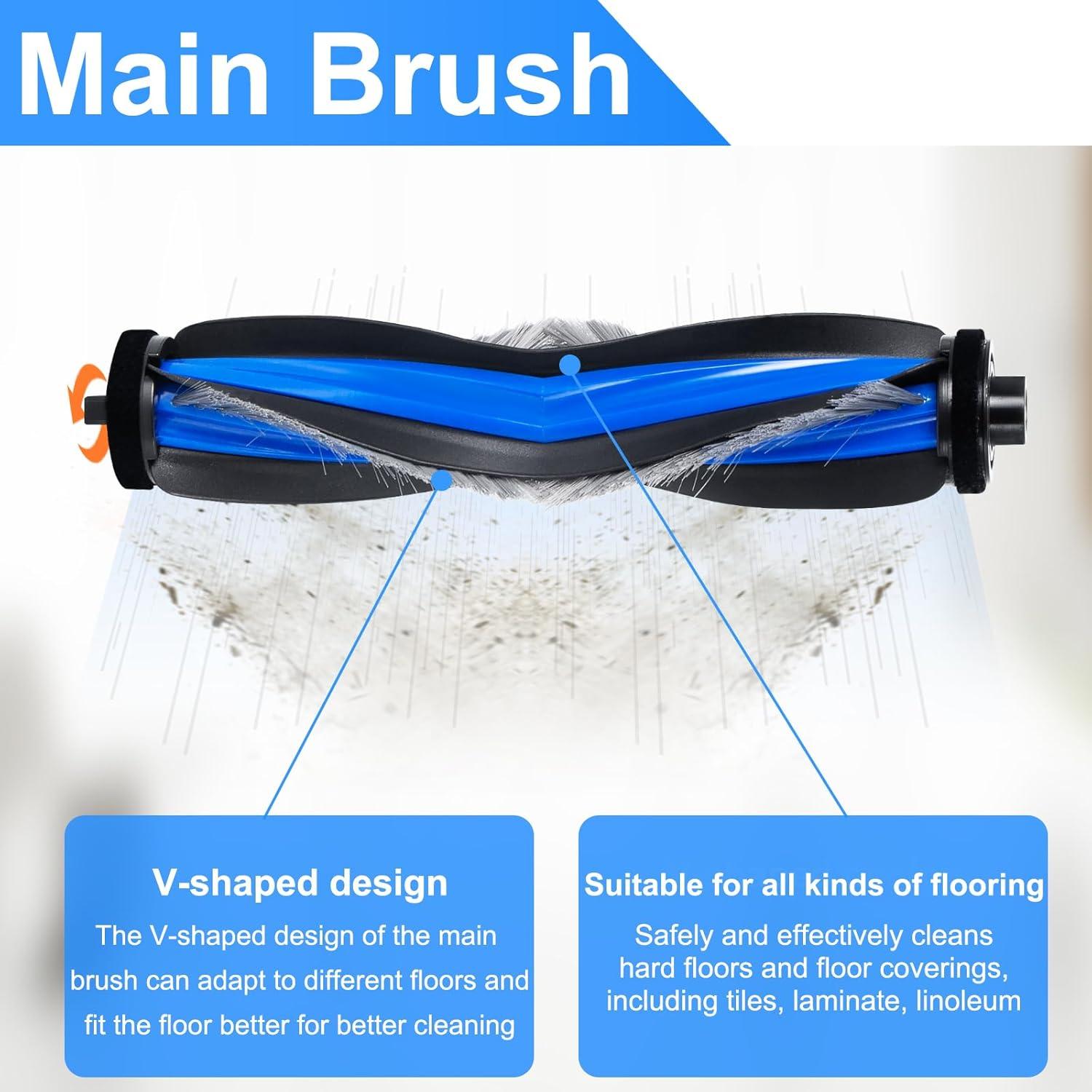 Juego de Accesorios para Aspiradora Robot Ecovacs Deebot T50 Omni