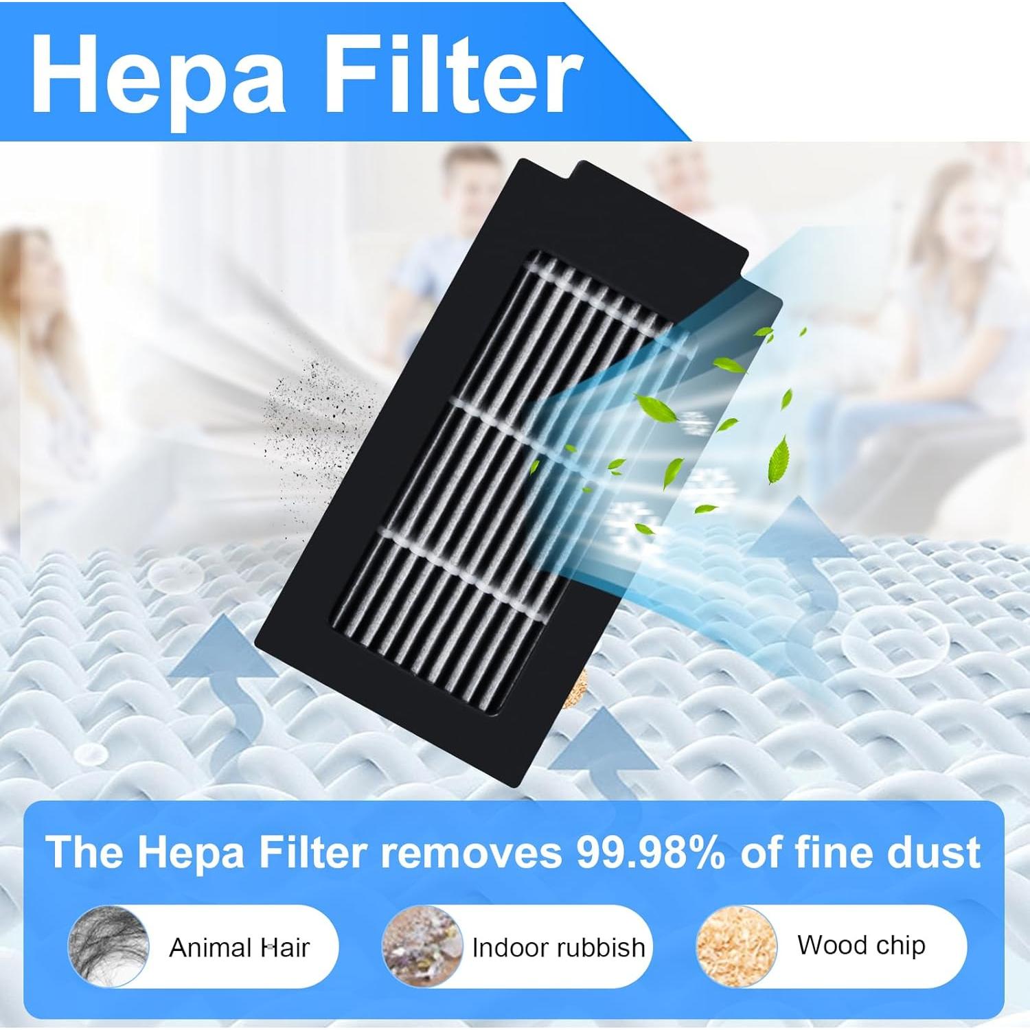 Juego de Accesorios para Aspiradora Robot Ecovacs Deebot T50 Omni