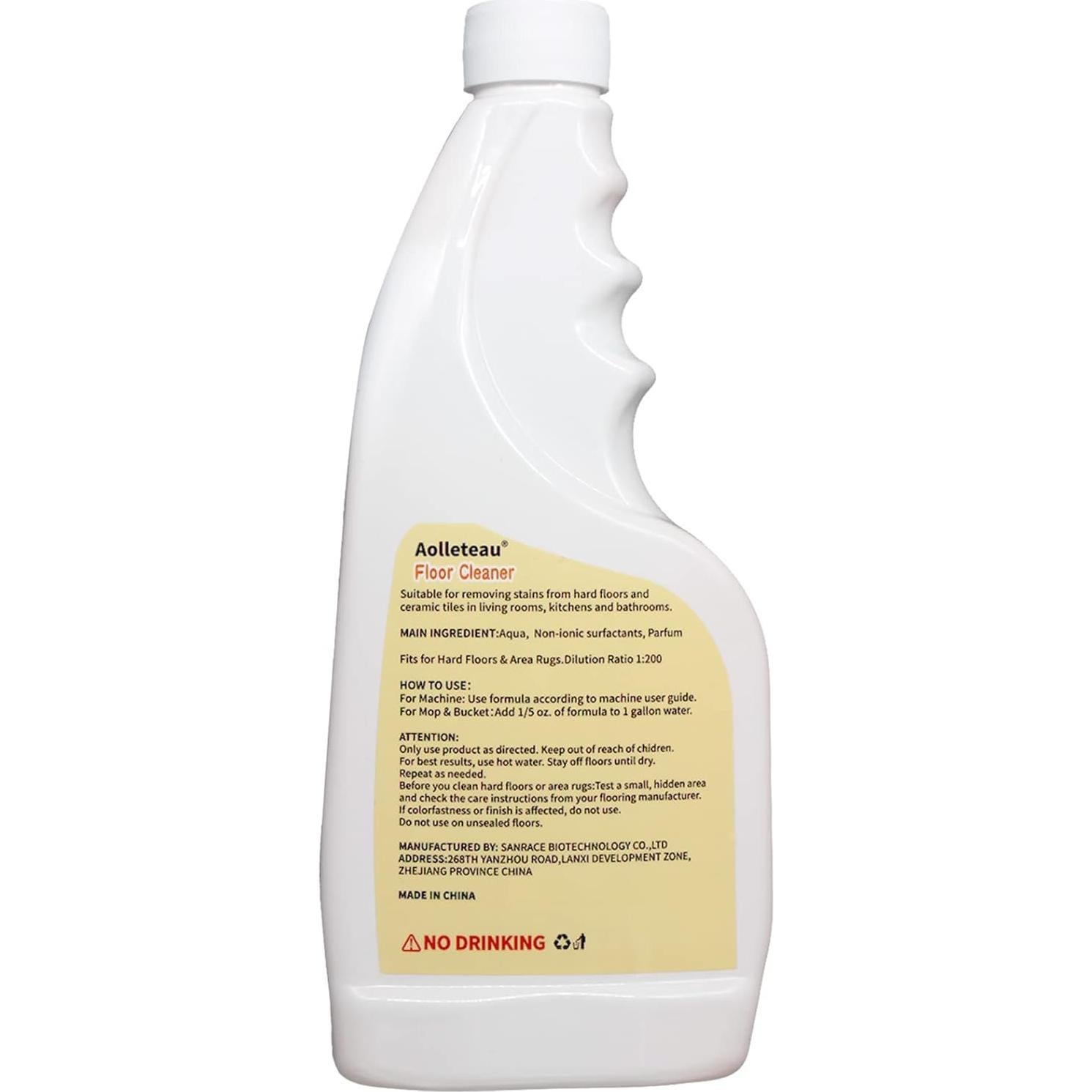 Limpiador de Piso Aolleteau 500 ml - Aroma Naranja, 2 Unidades