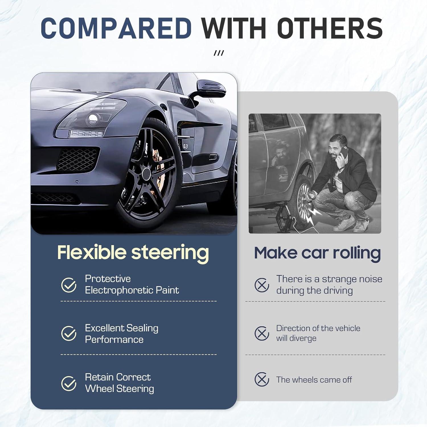 Conjunto de muñón de dirección delantero izquierdo TadaMark Toyota Corolla 2003-2008