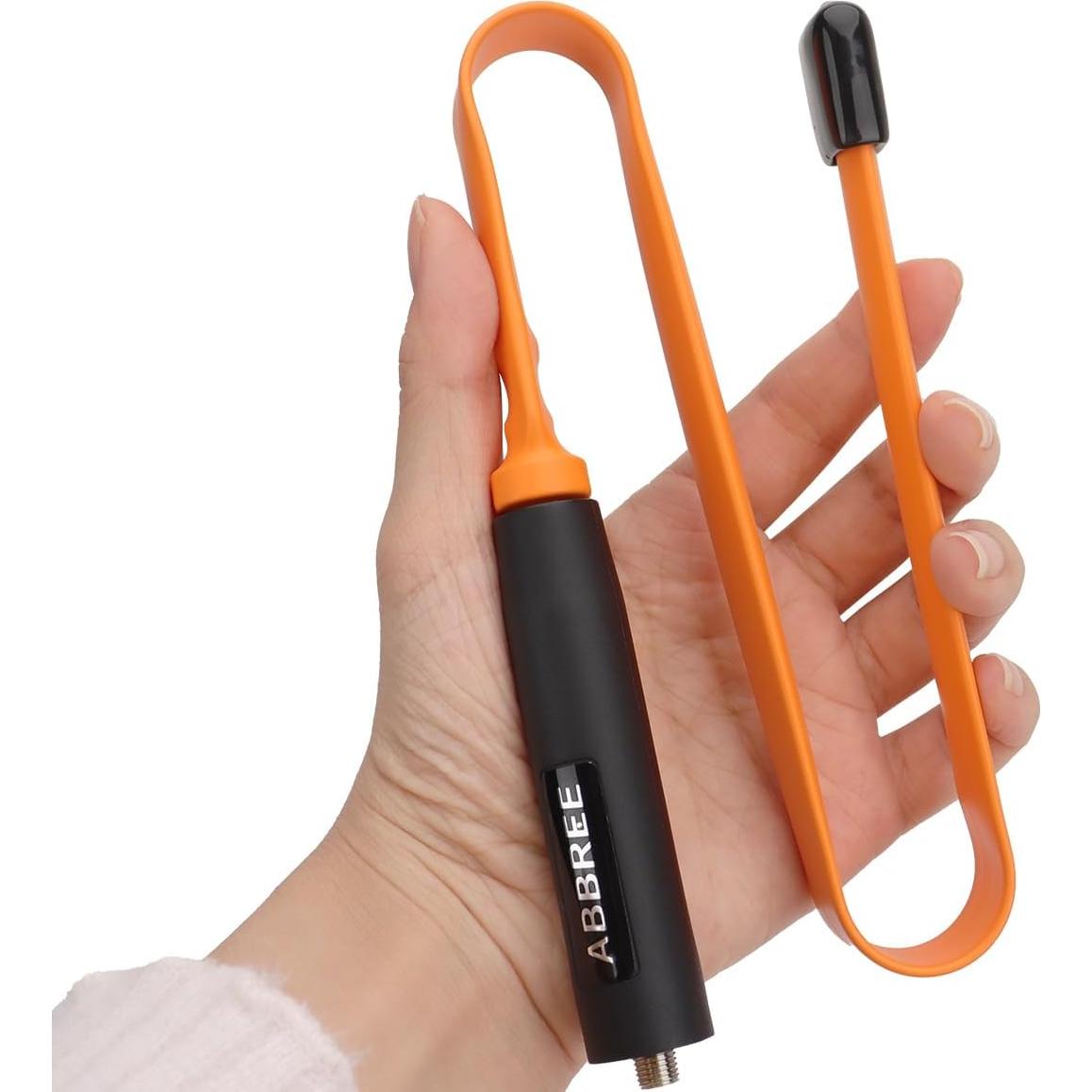 Antena Táctica ABBREE SMA-Femenino Naranja 47.6 cm 144/430MHz