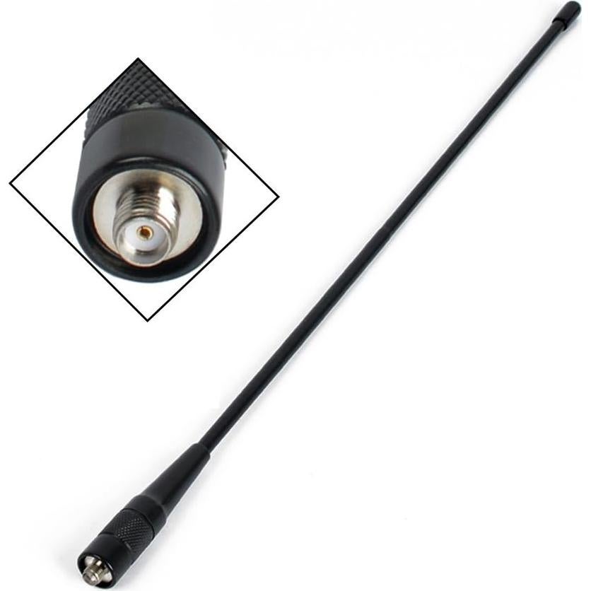 Antena HYS-771N 2m/70cm SMA Femenina VHF/UHF 144/430MHz