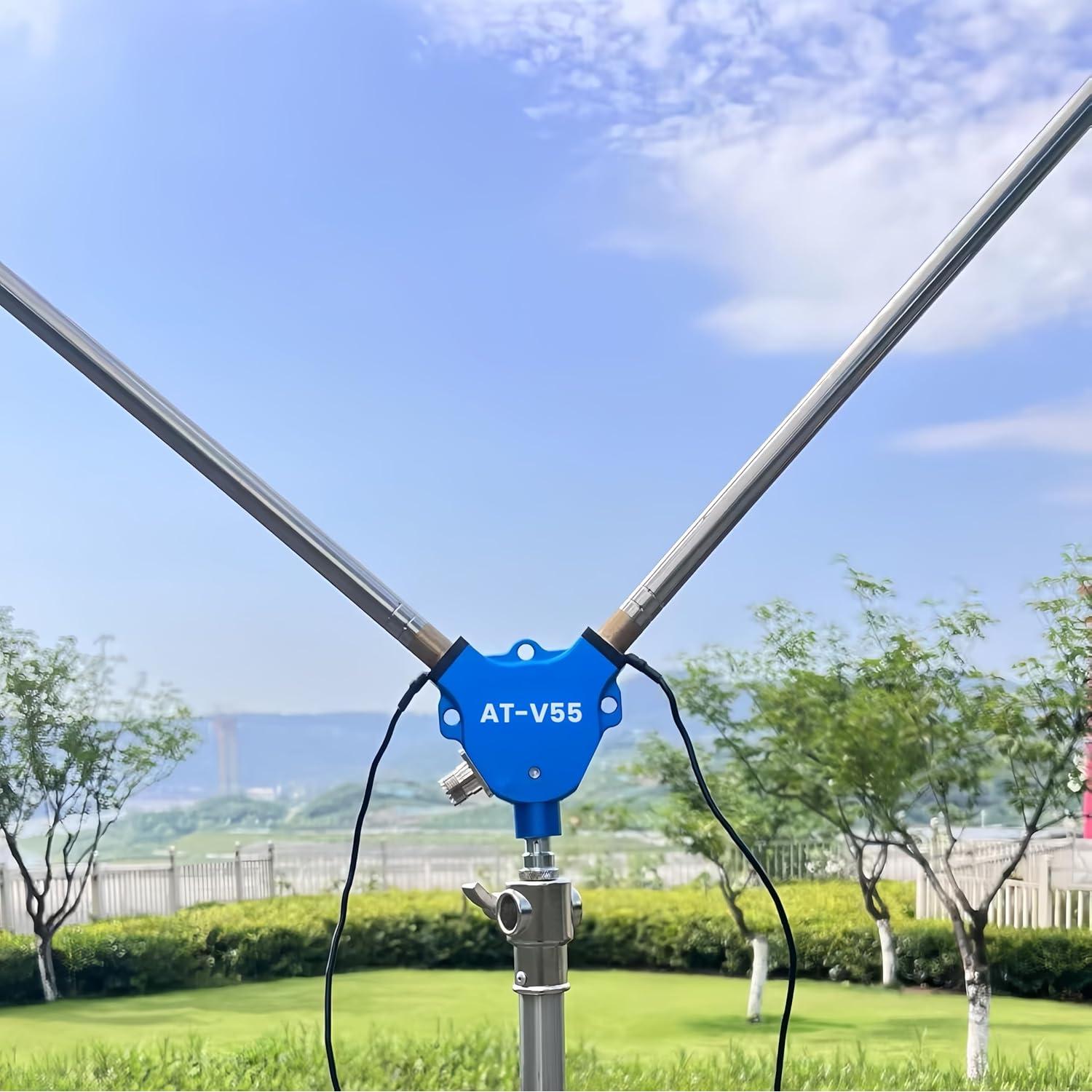 Antena Portátil AnyTone AT-V55 HF/VHF/UHF 400W IP68