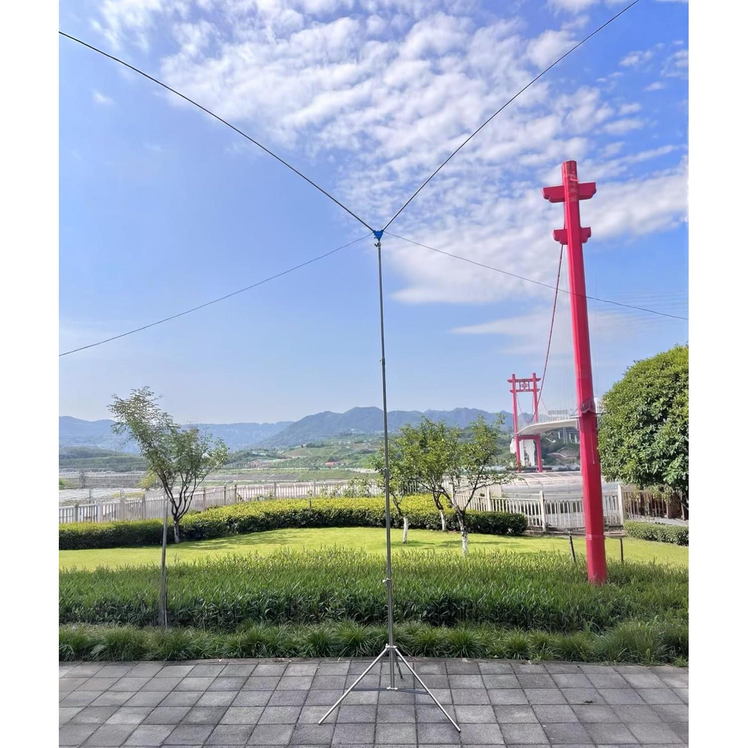 Antena Portátil AnyTone AT-V55 HF/VHF/UHF 400W IP68