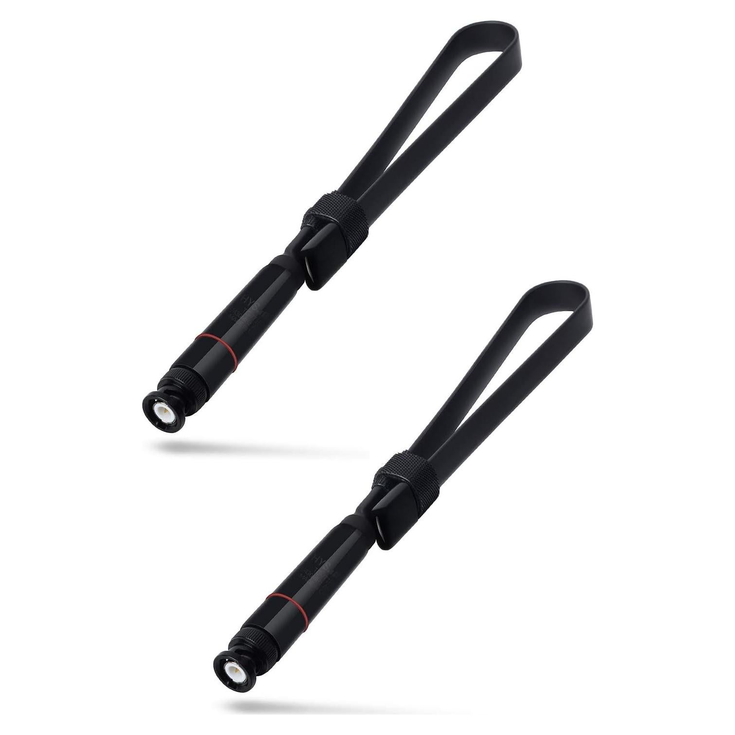 Antena Portátil Plegable BNC HYS 39cm Doble Banda VHF UHF 144/430MHz