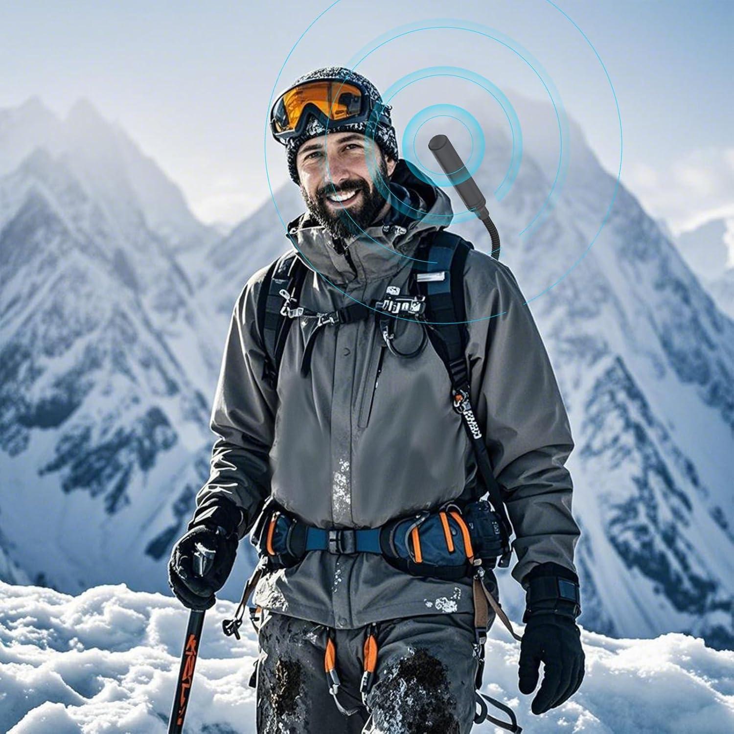 Antena VHF/UHF Eightwood Gooseneck 3.5dBi SMA para Radios