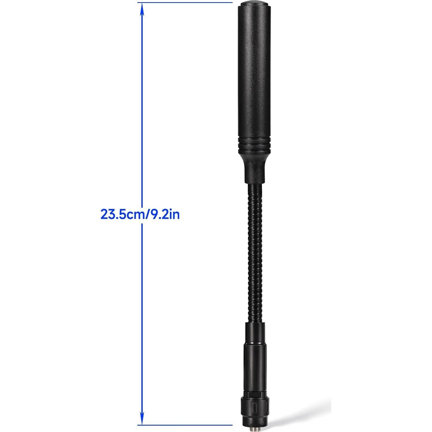 Antena VHF/UHF Eightwood Gooseneck 3.5dBi SMA para Radios