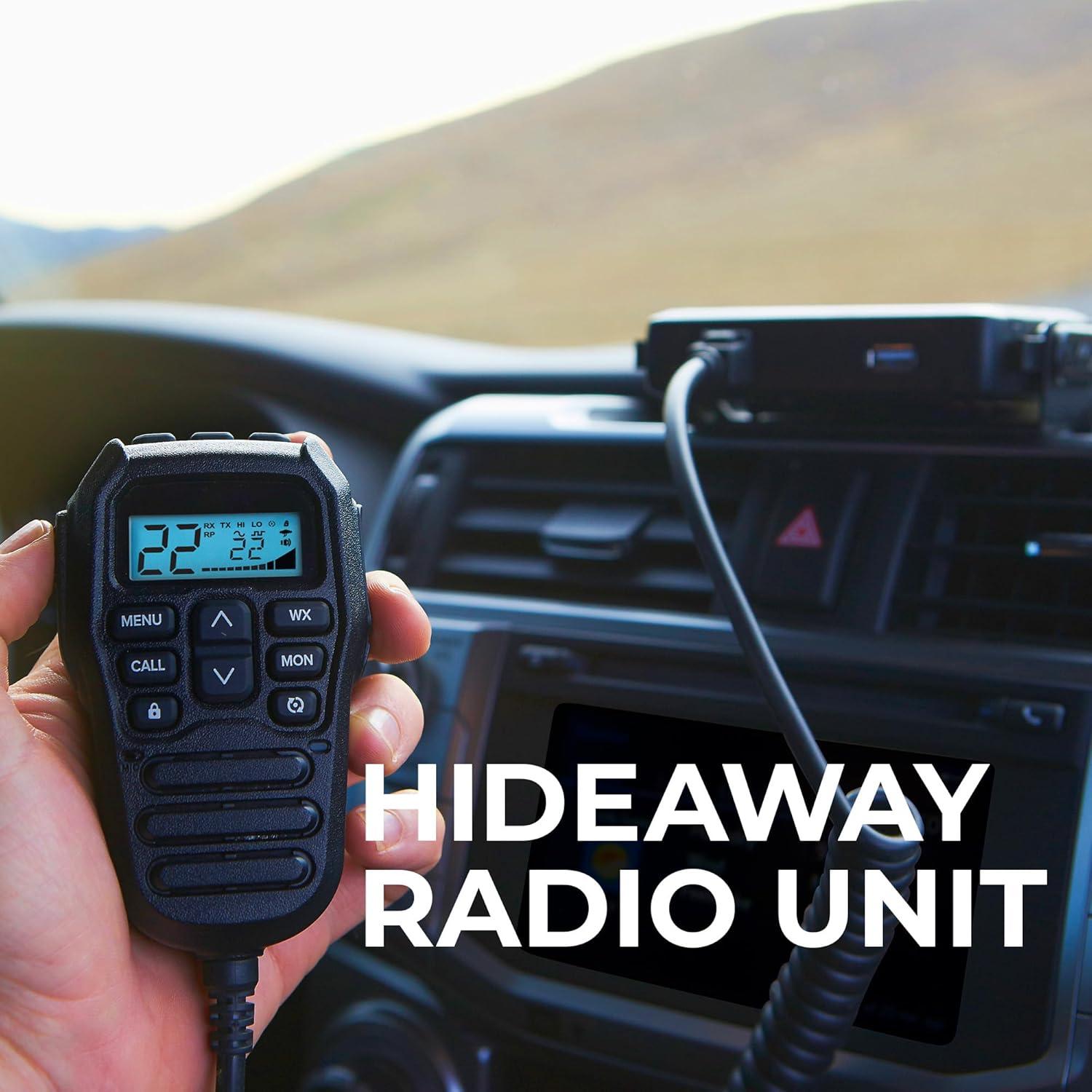 Radio de Dos Vías Midland MXT275VP4 15W GMRS para Vehículos