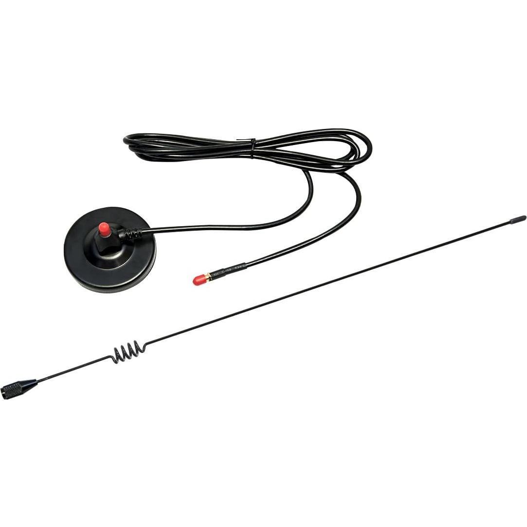 Antena Móvil Doble Banda VHF UHF Anshi SMA 45.72 cm