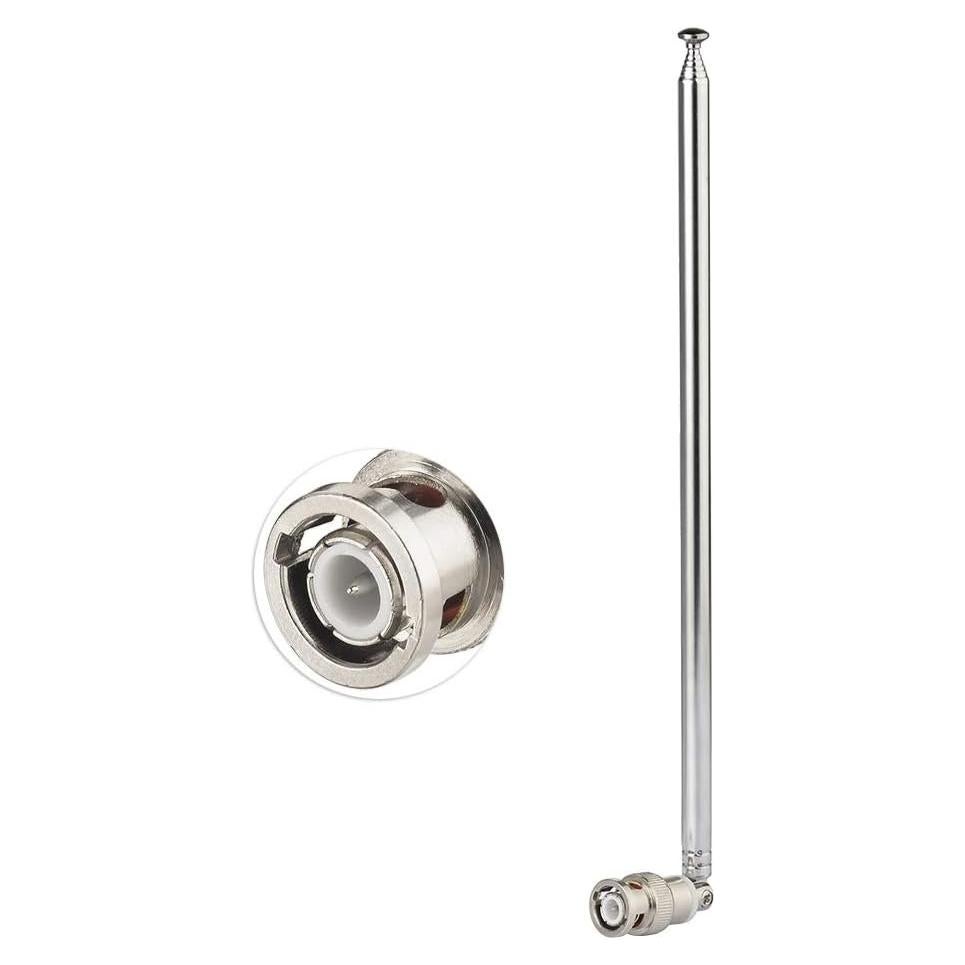 Antena Telescópica Bingfu 20-1300MHz BNC Macho 7 Secciones