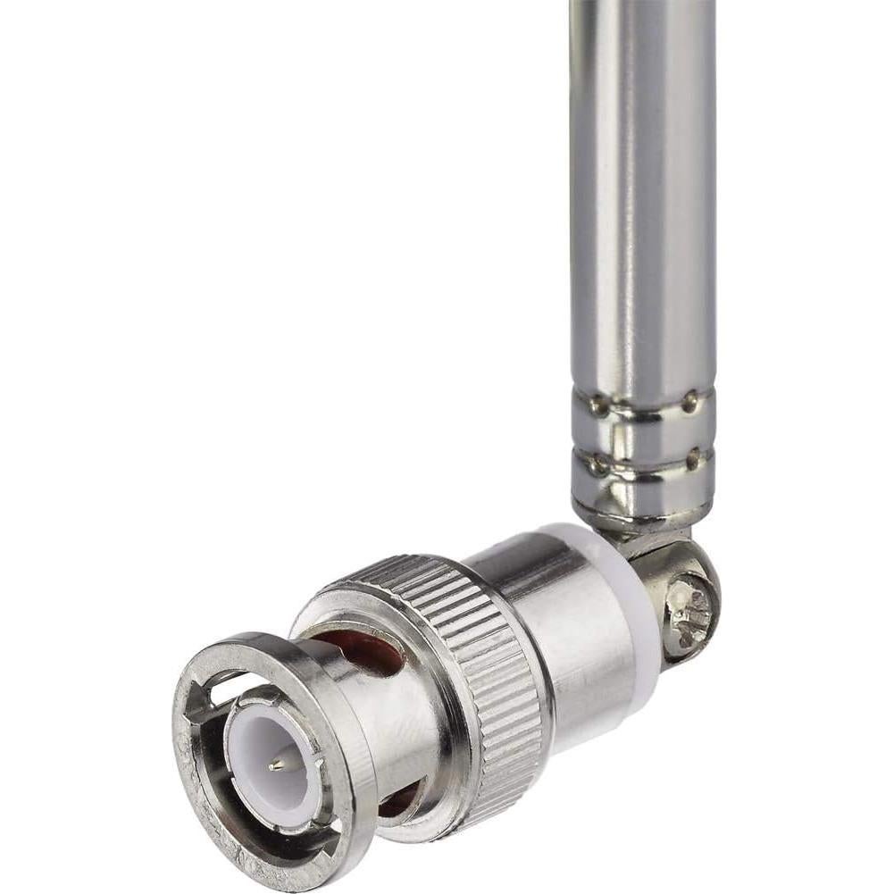 Antena Telescópica Bingfu 20-1300MHz BNC Macho 7 Secciones