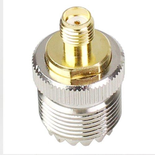 Kit de Adaptadores SMA-UHF 8 Piezas Exgoofit 50 Ohmios