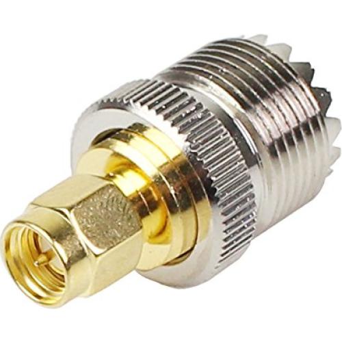 Kit de Adaptadores SMA-UHF 8 Piezas Exgoofit 50 Ohmios