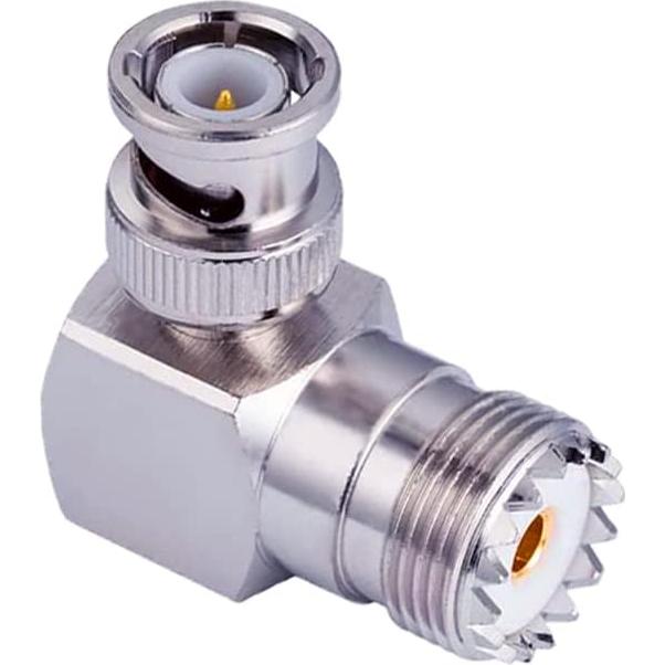 Adaptador BNC macho a SO239 hembra UHF RedYutou