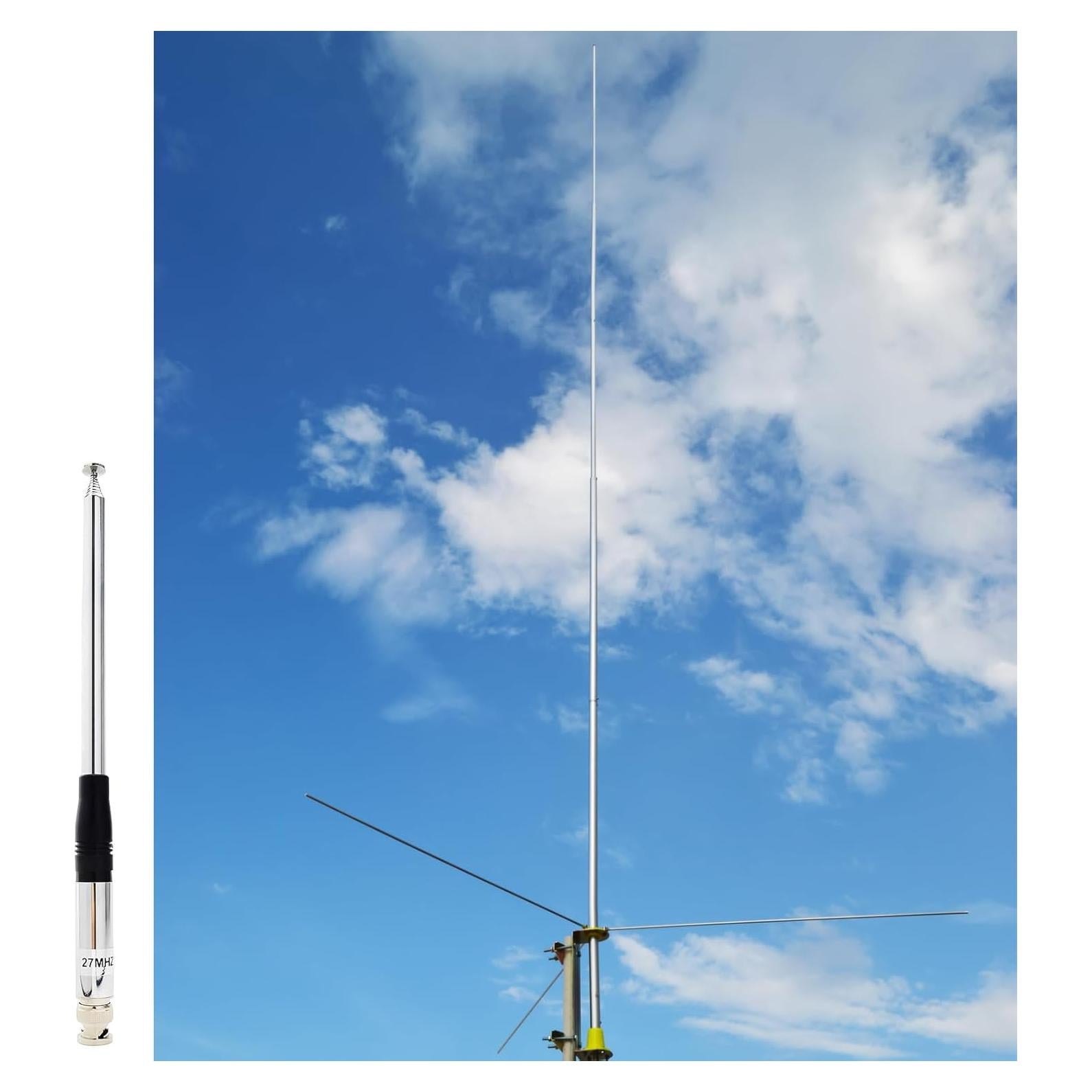 Antena Telescópica HYS 27MHz BNC 23-130cm