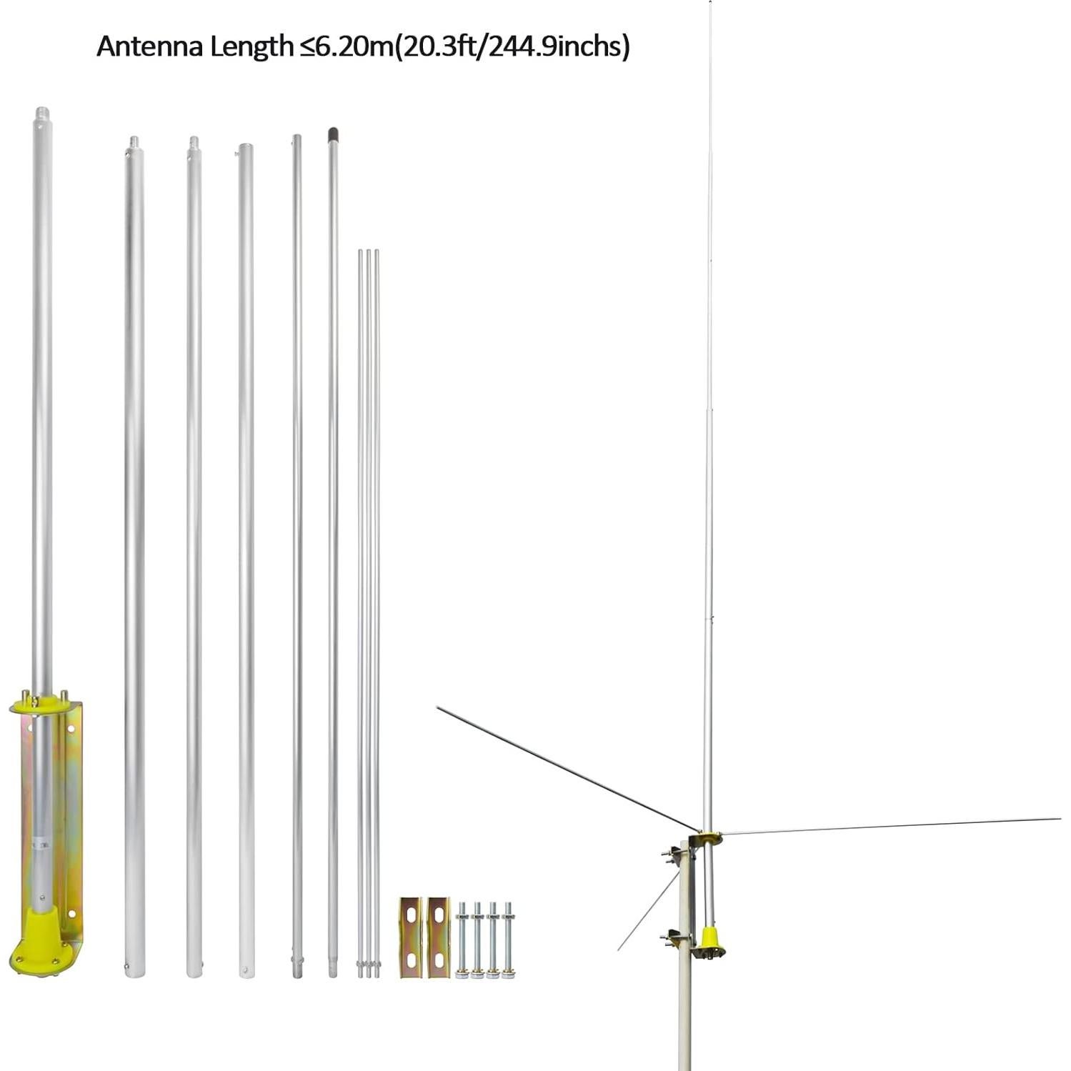 Antena Telescópica HYS 27MHz BNC 23-130cm