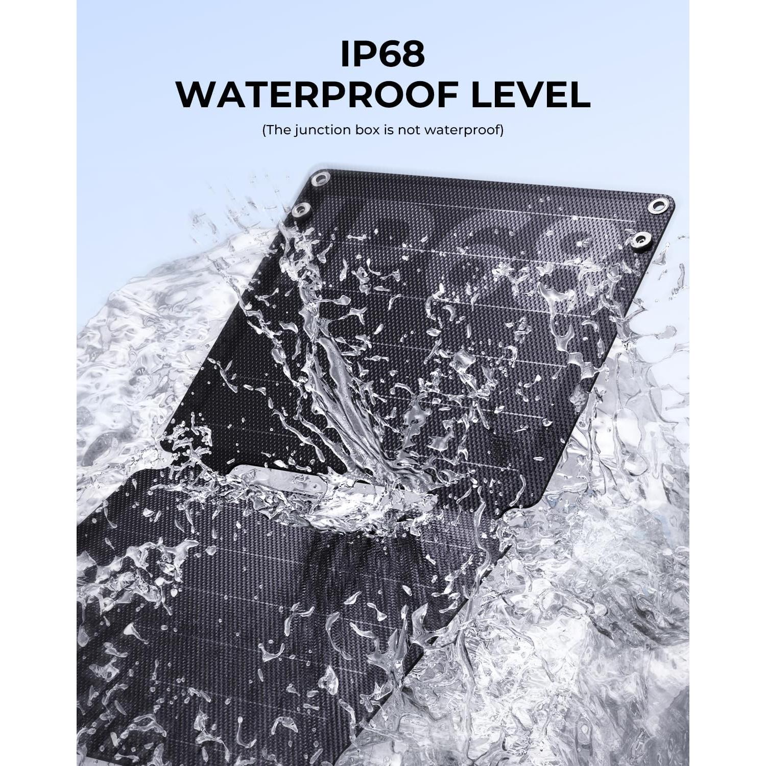 Cargador Solar Portátil BigBlue 21W USB-A/C Impermeable IP68